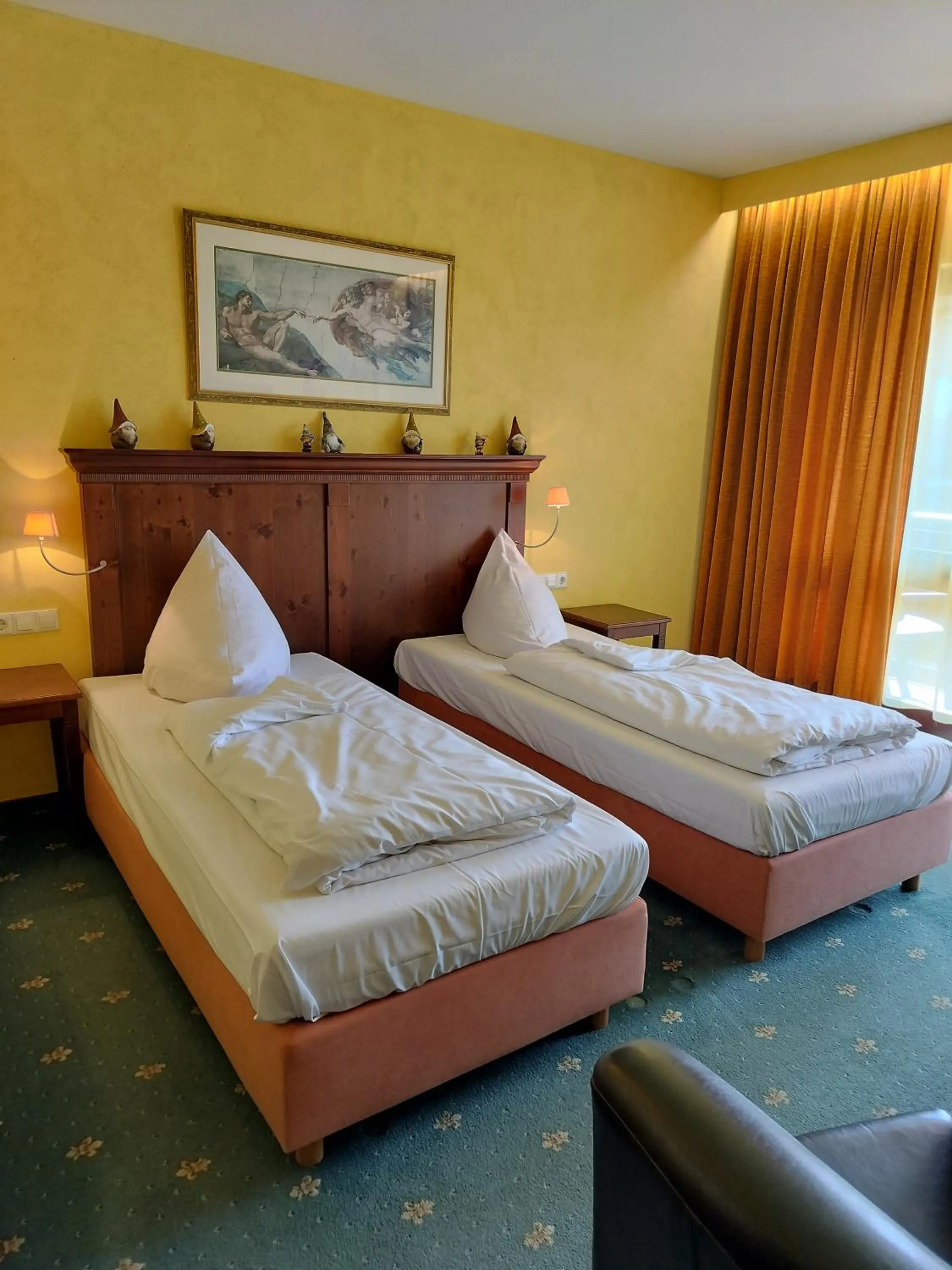 Photo of the whole room, Bed in Hotel Hirsch