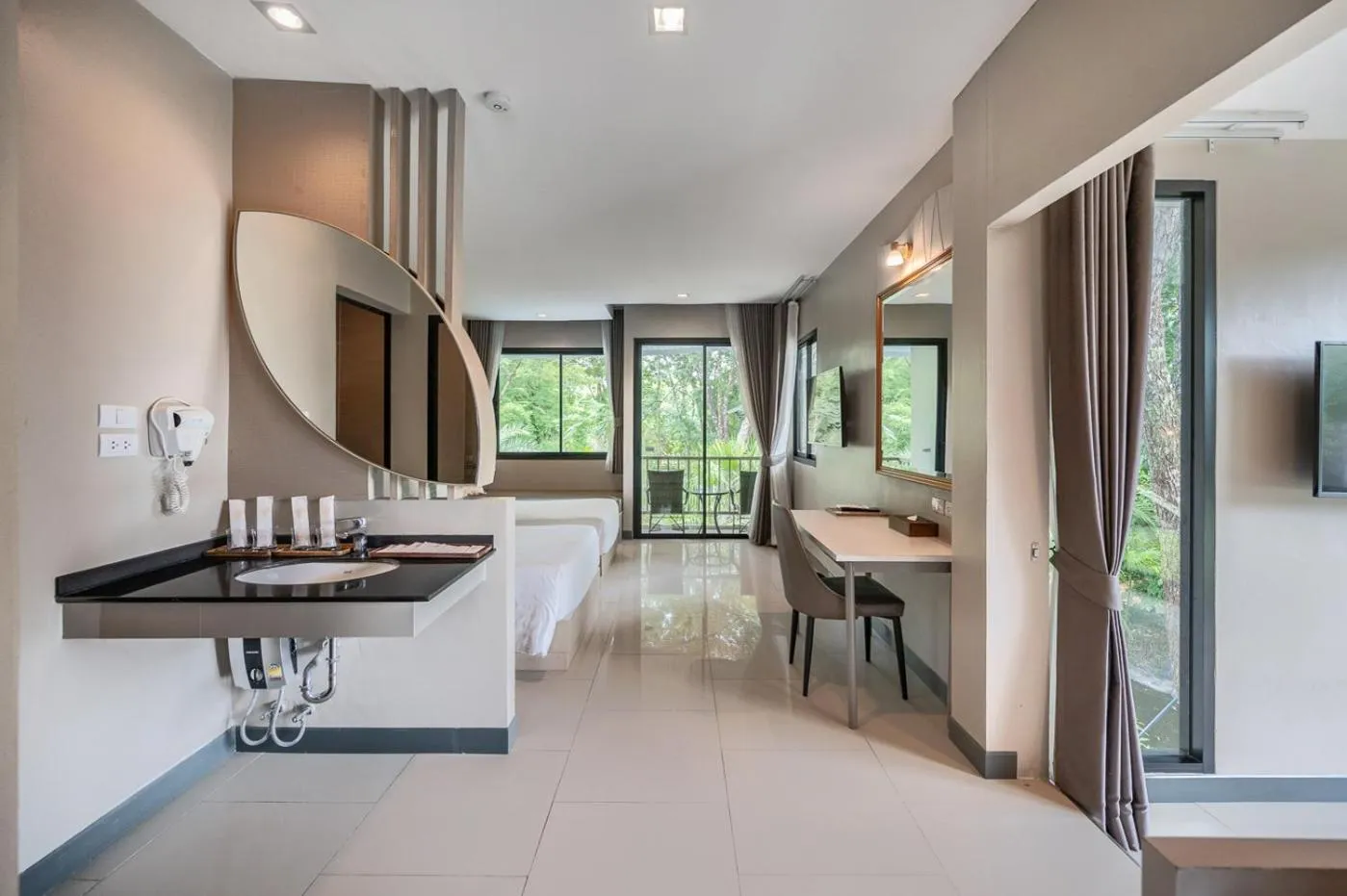 Bed in At Rice Resort