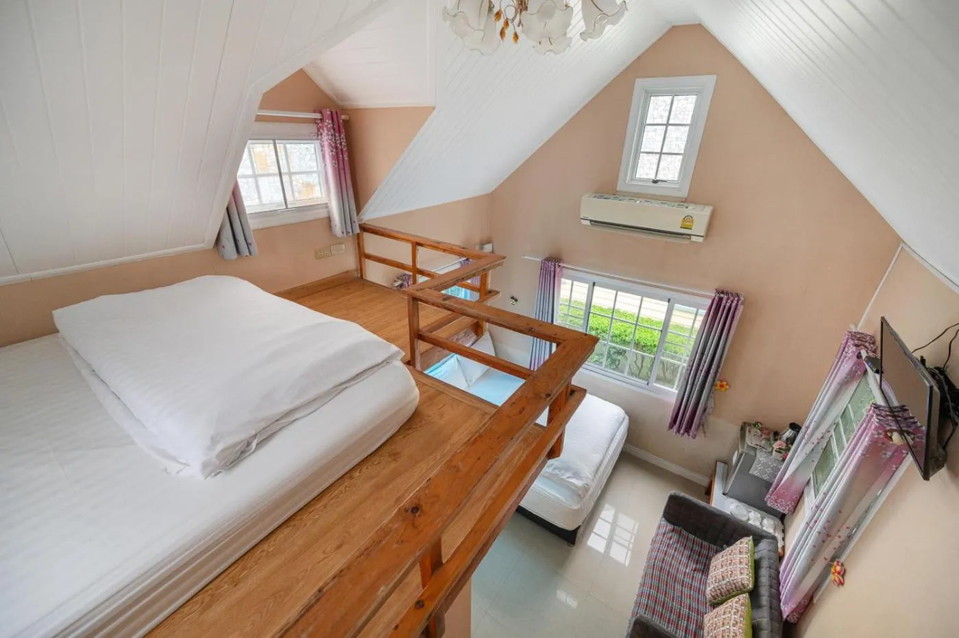 Bed in At Rice Resort