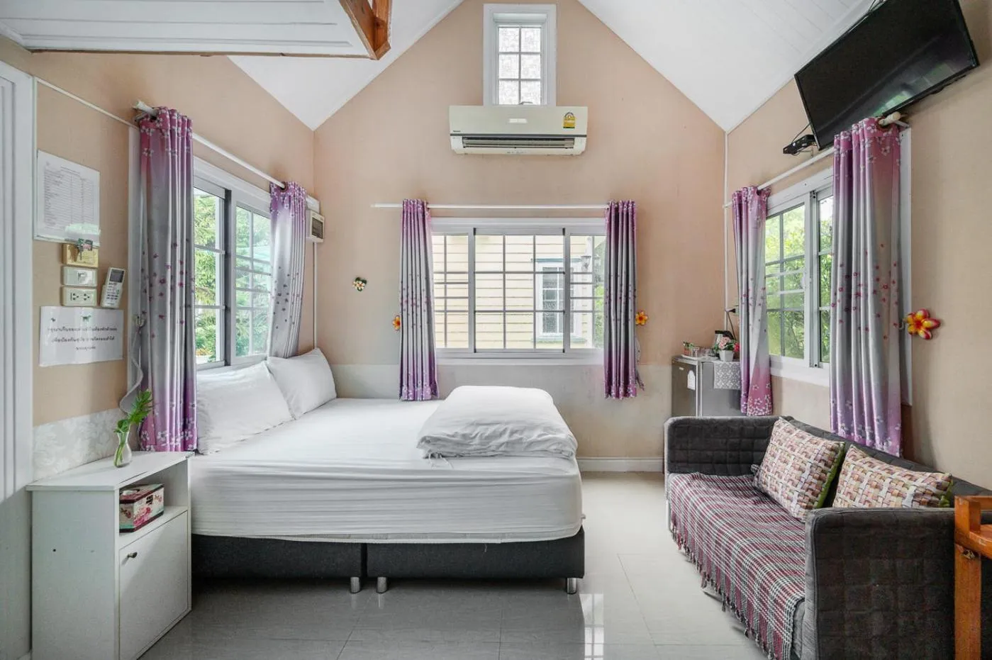 Bed in At Rice Resort