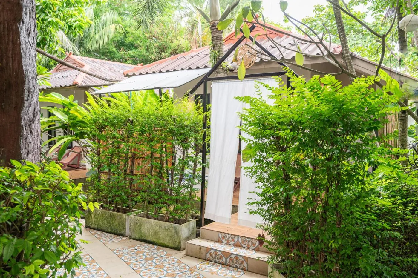 Garden view in At Rice Resort