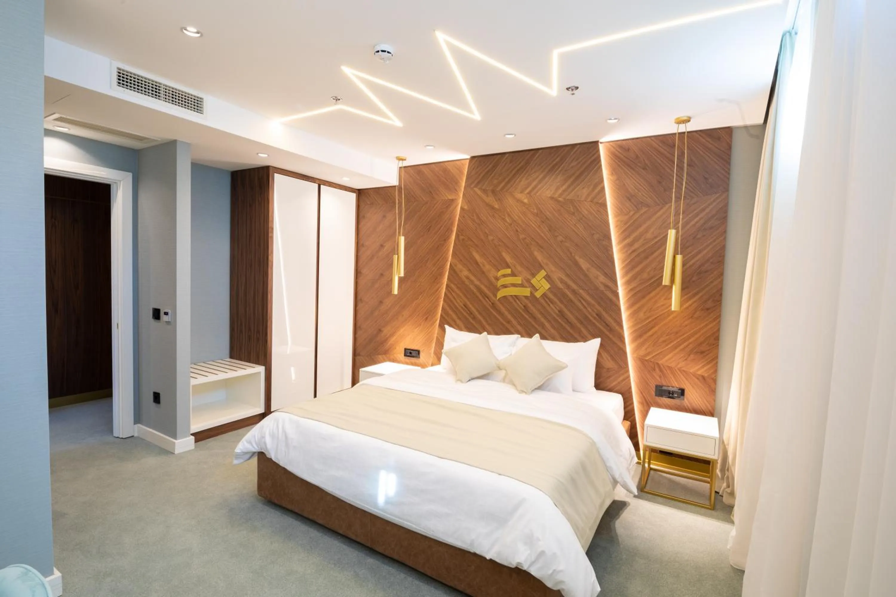 Bedroom, Bed in Hotel Pupin Novi Sad