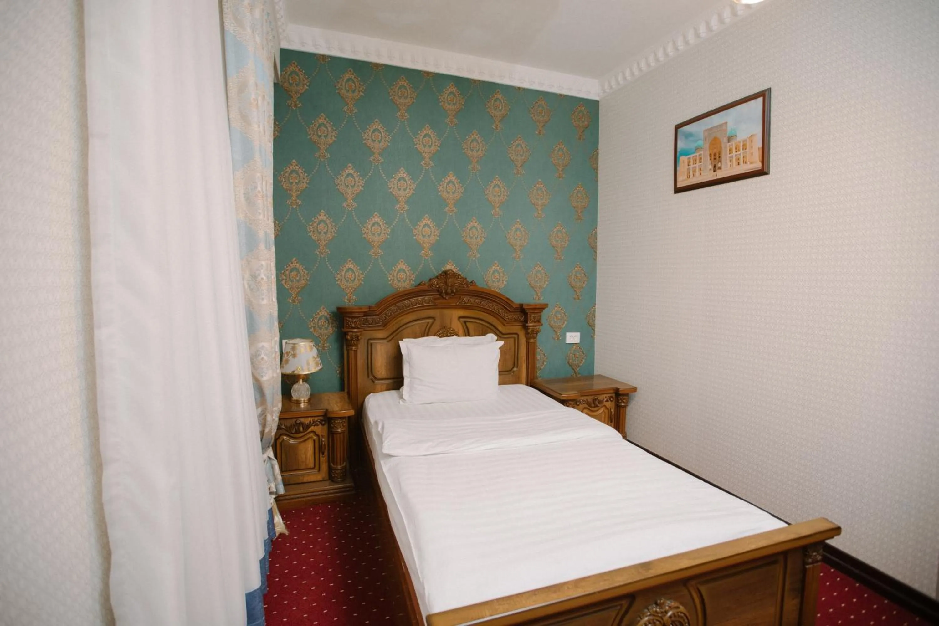 Photo of the whole room, Bed in Dendi Plaza Hotel