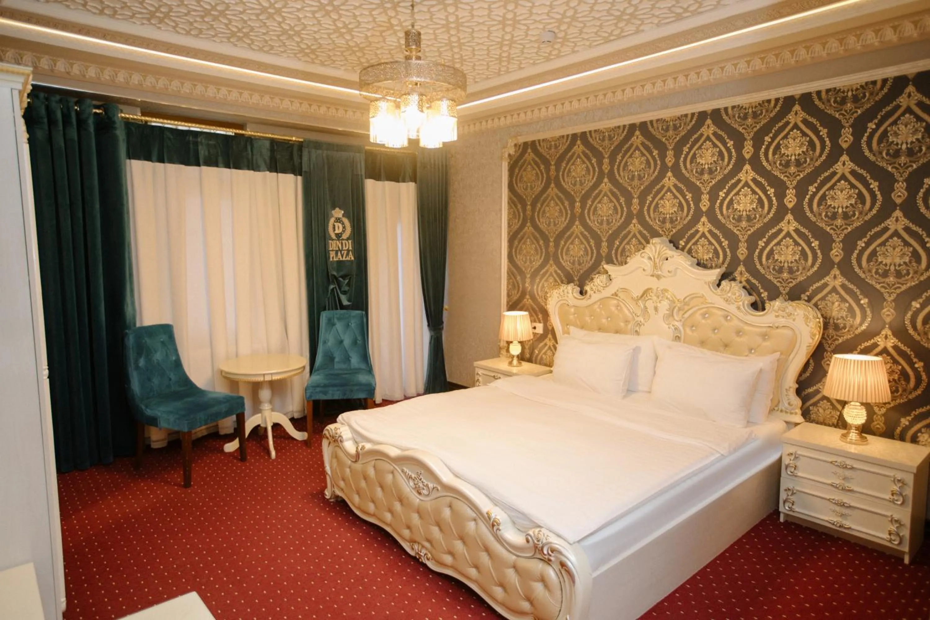 Photo of the whole room, Bed in Dendi Plaza Hotel