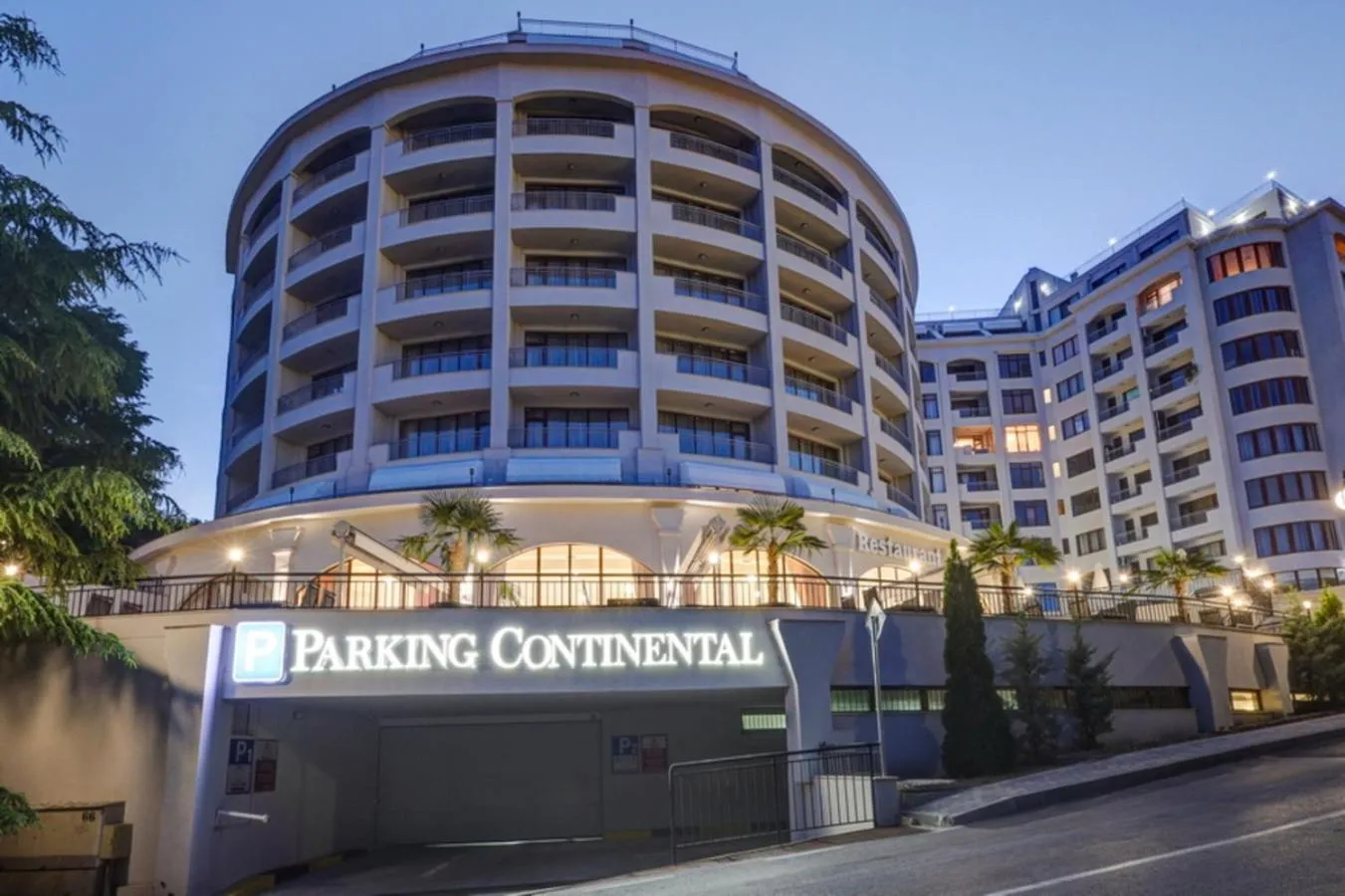 Property building in Hotel Continental