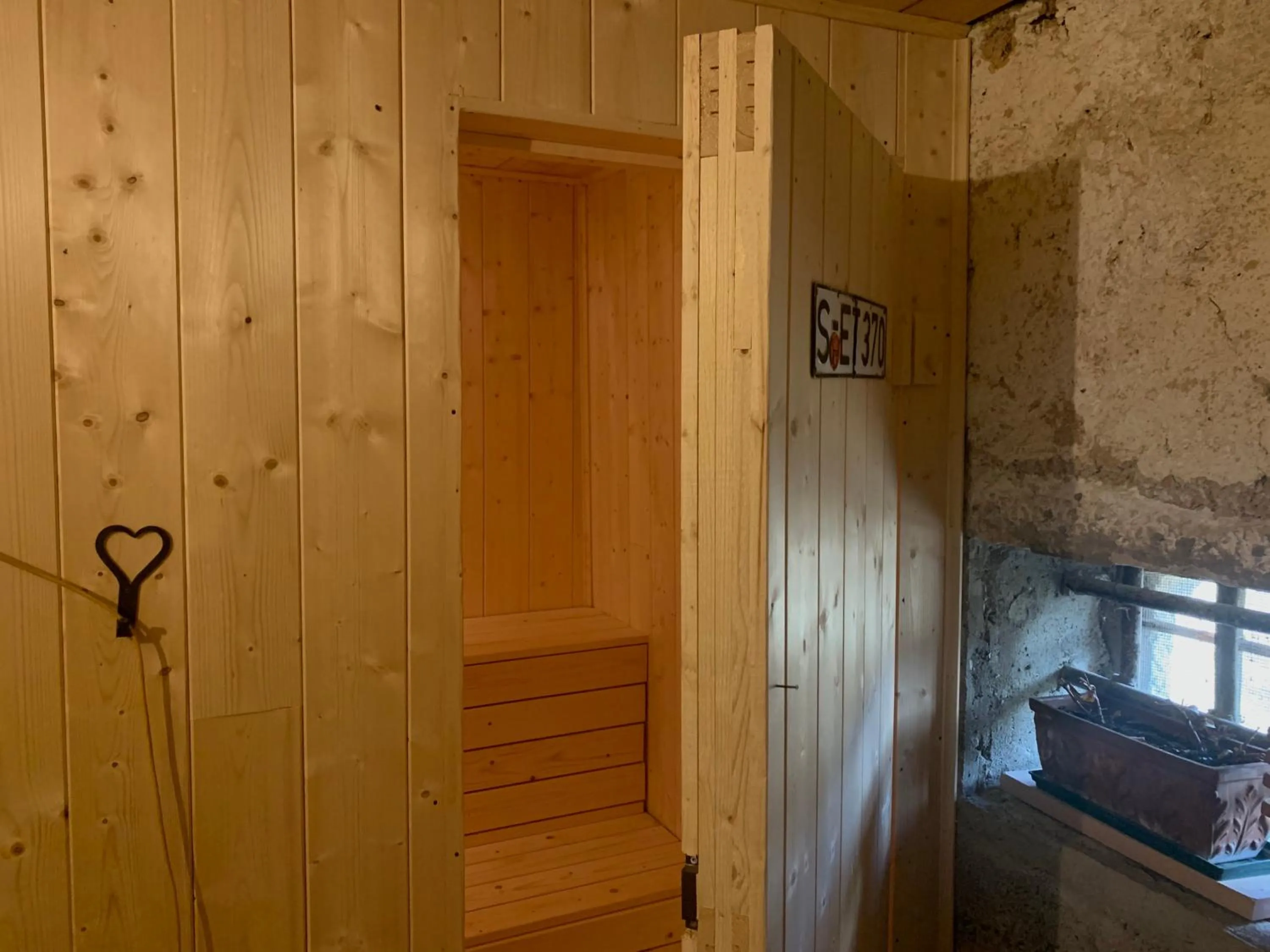 Sauna in Giulio Mountain B&B