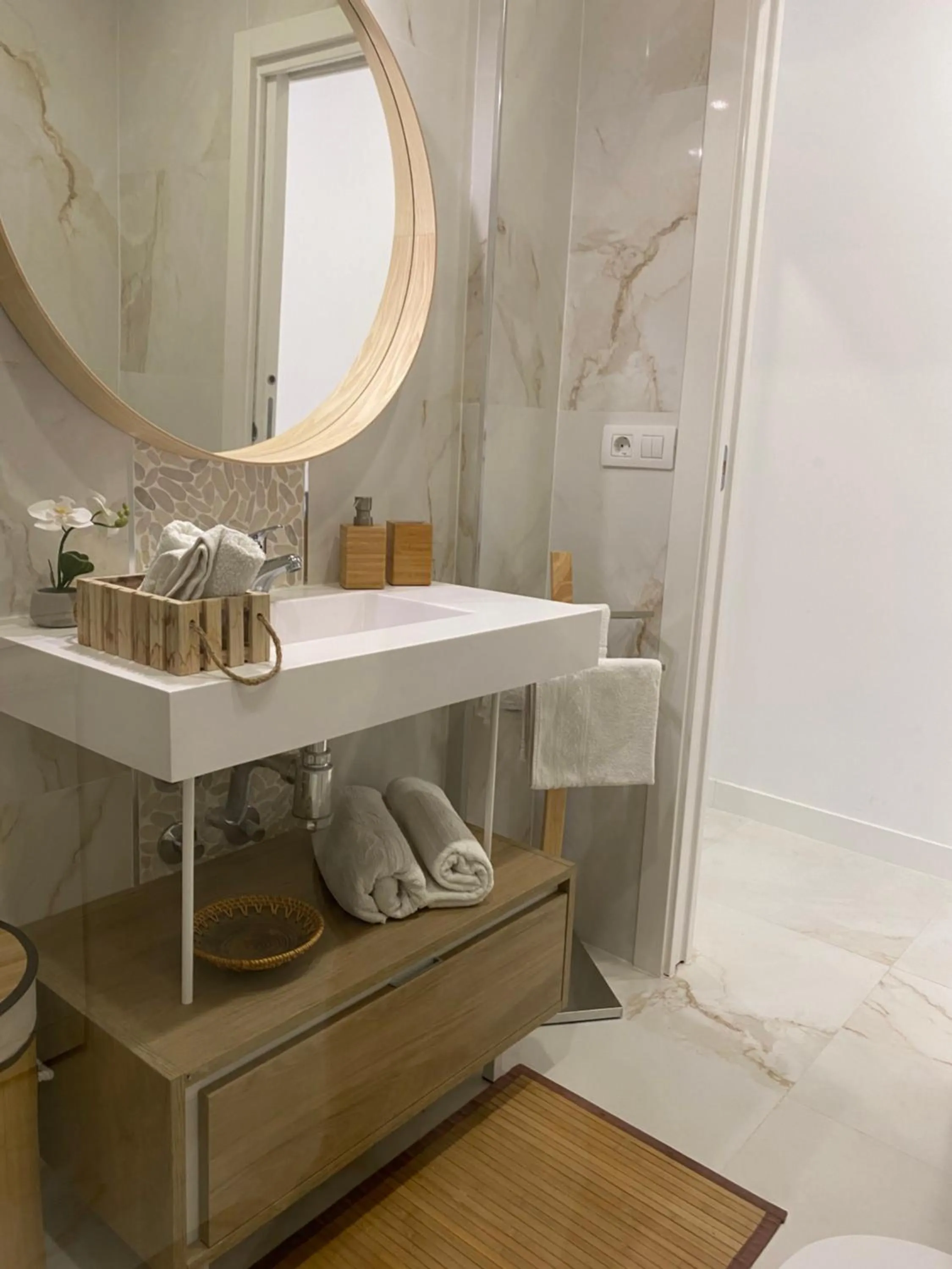 Bathroom in Apartament Mareverde Resort Costa Adeje