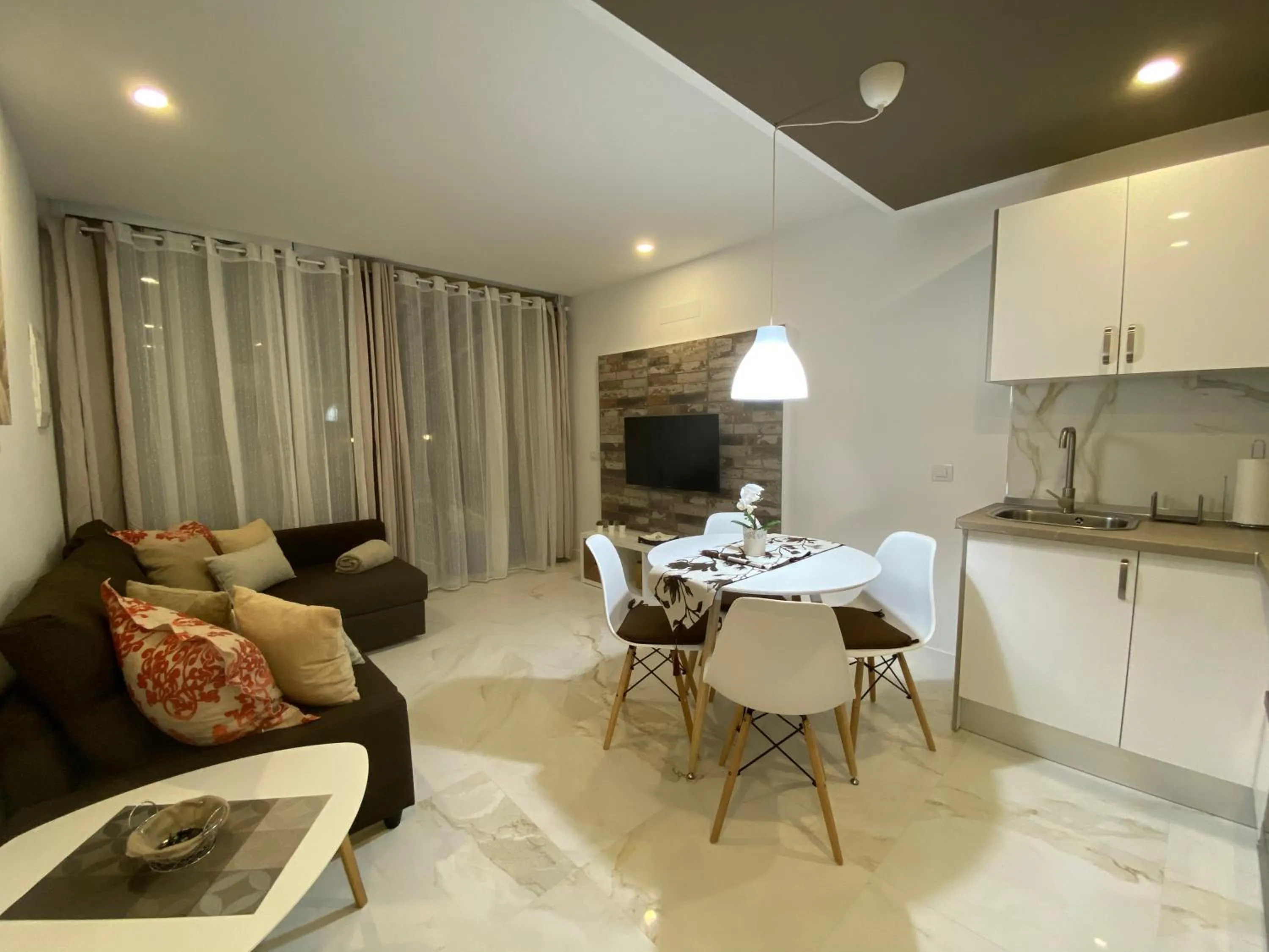 Living room in Apartament Mareverde Resort Costa Adeje