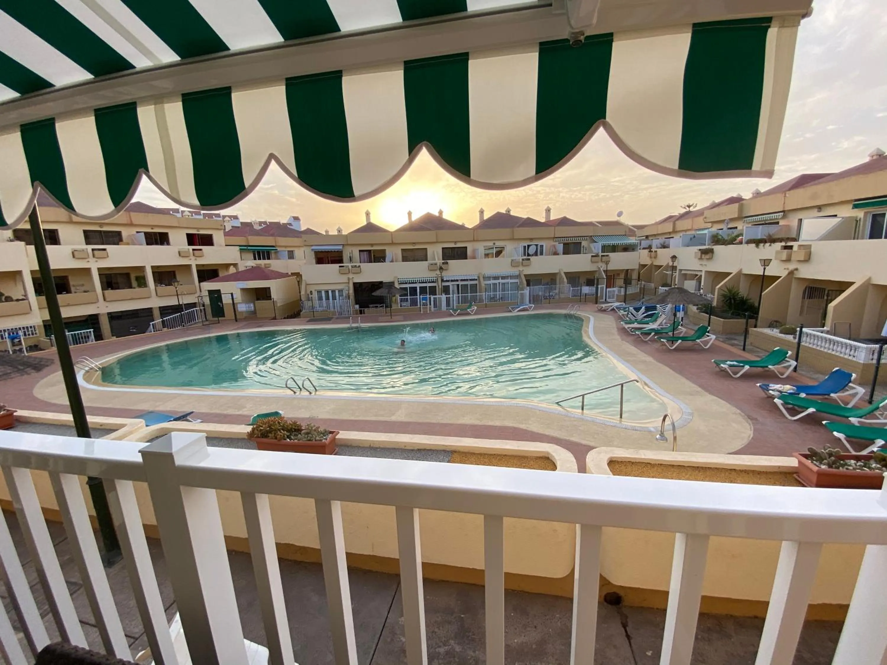 Balcony/Terrace in Apartament Mareverde Resort Costa Adeje