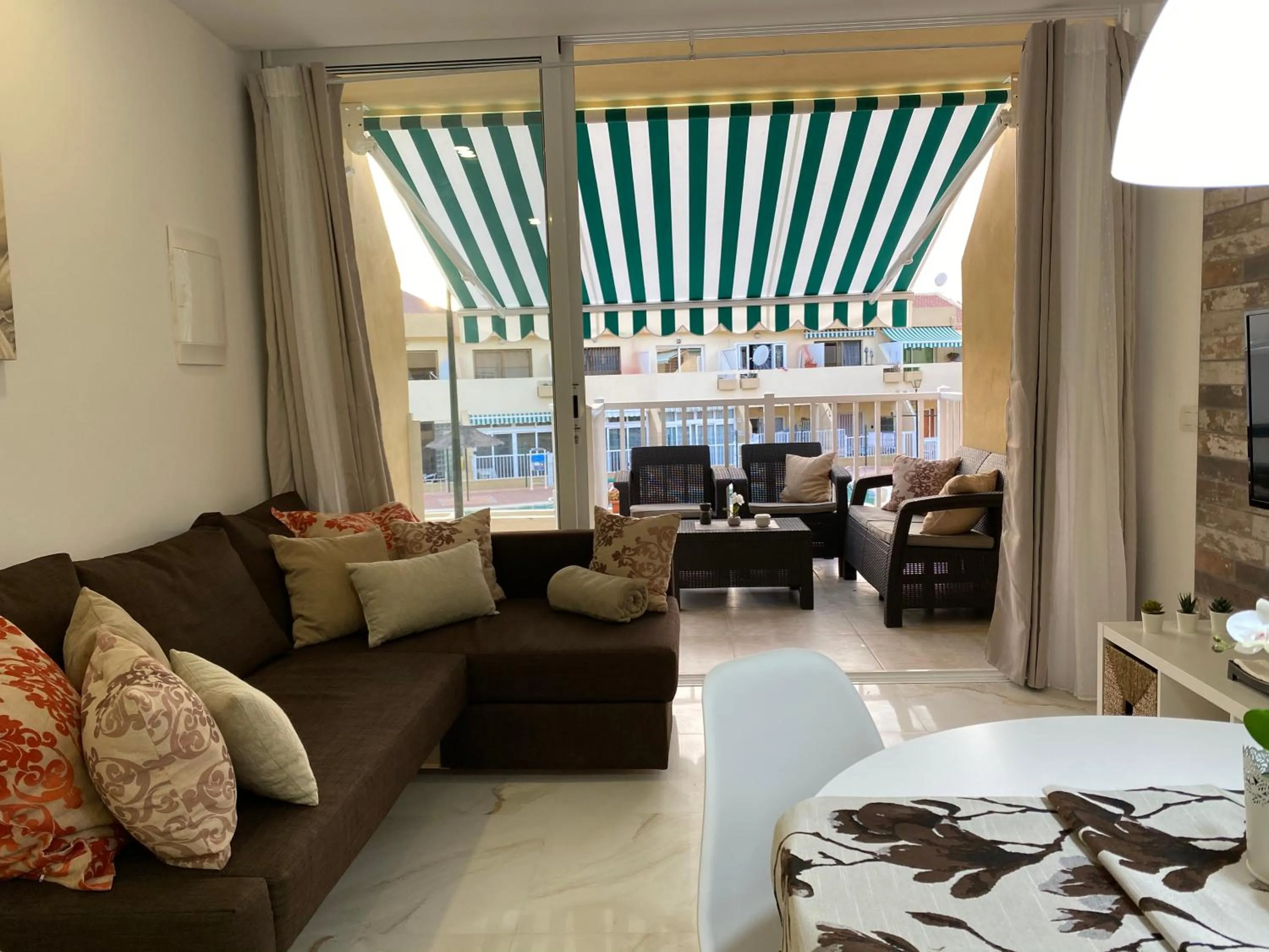 Living room in Apartament Mareverde Resort Costa Adeje