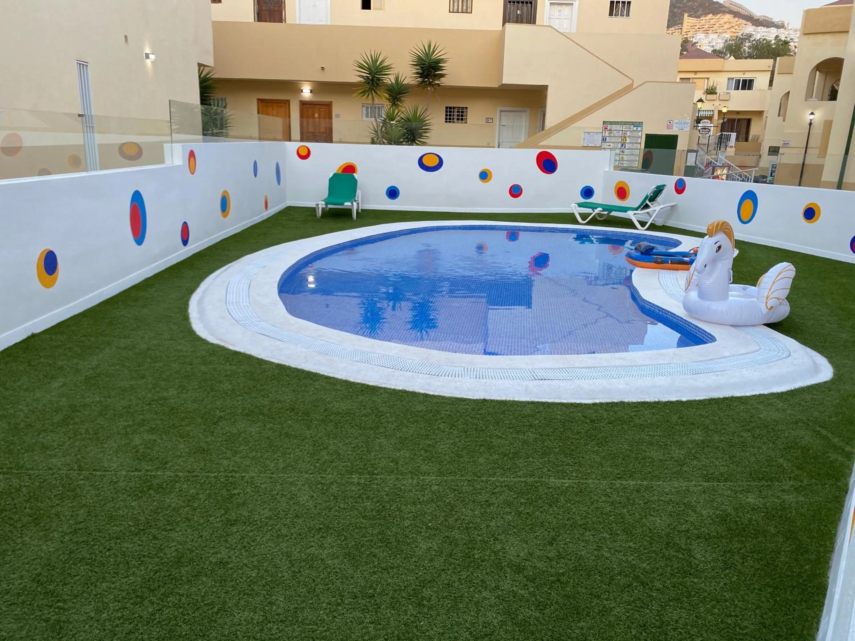 Swimming pool in Apartament Mareverde Resort Costa Adeje