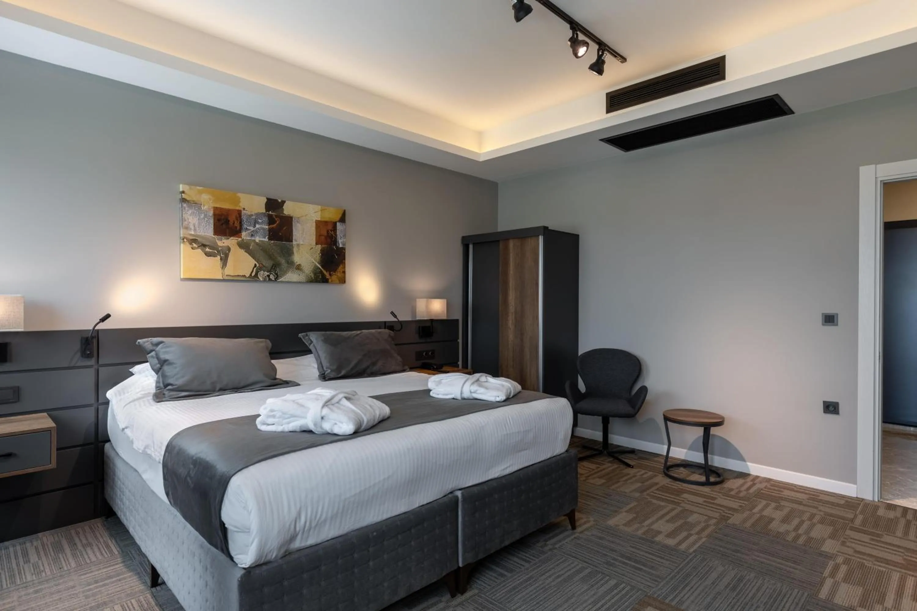 Bed in The Plaza Hotel Edirne