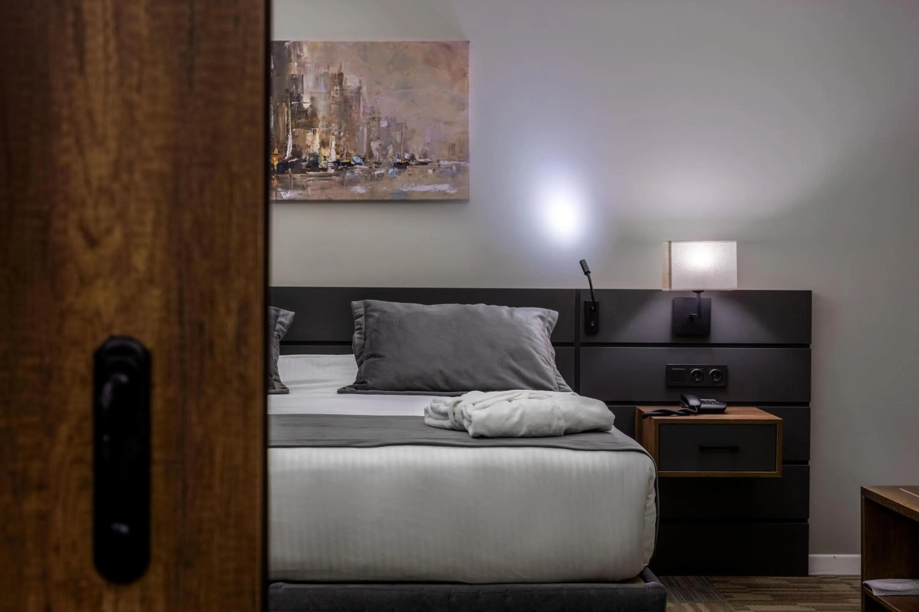 Bed in The Plaza Hotel Edirne