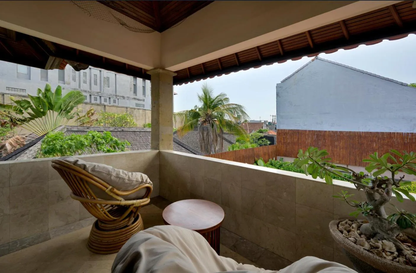 Balcony/Terrace in Villa Deh Simba at Oberoi