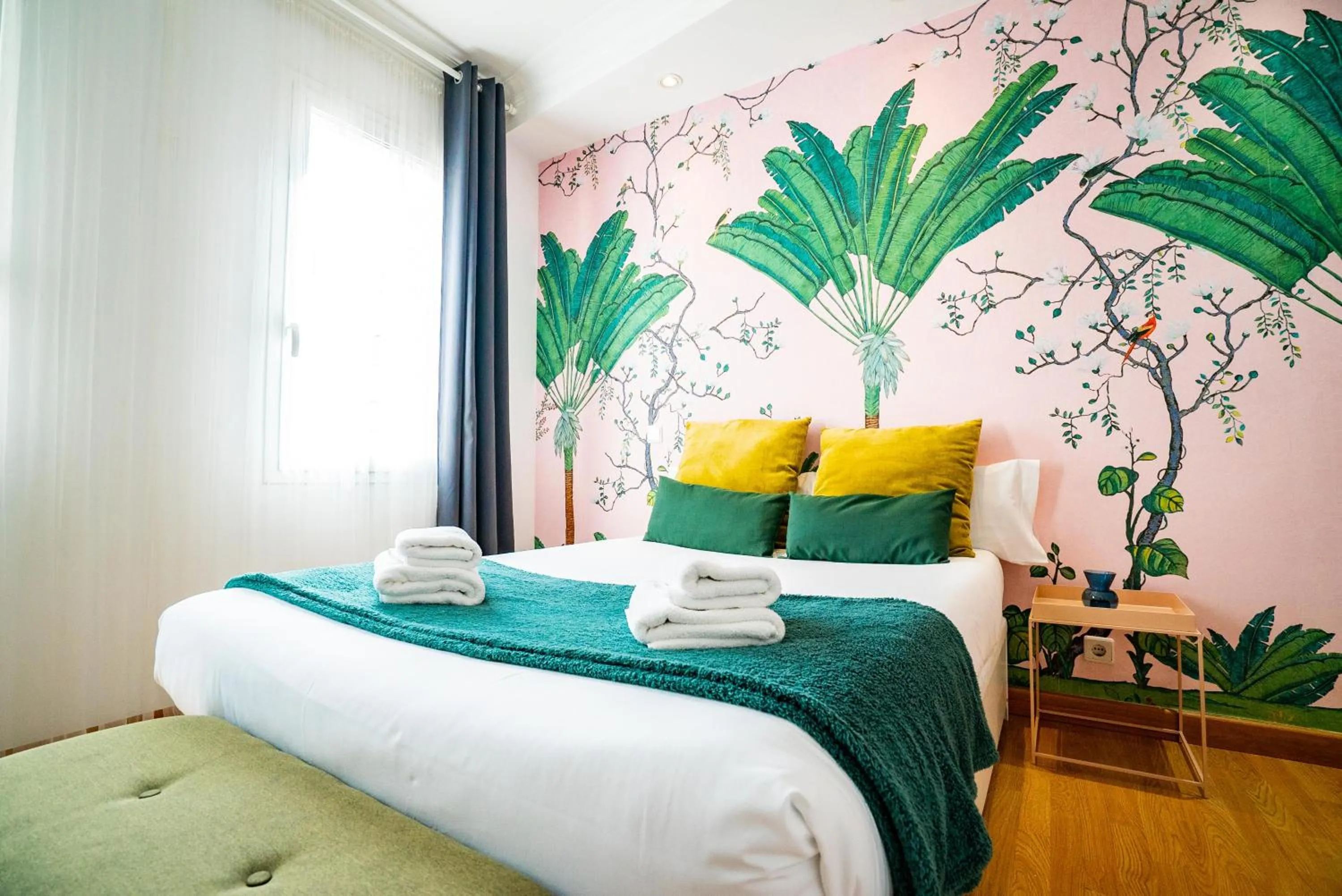 Bed in Smartr Madrid Gran Via 47