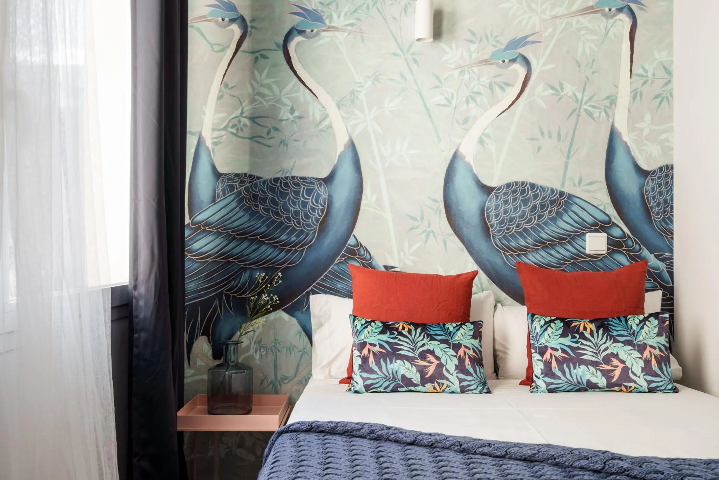 Bedroom, Bed in Smartr Madrid Gran Via 47