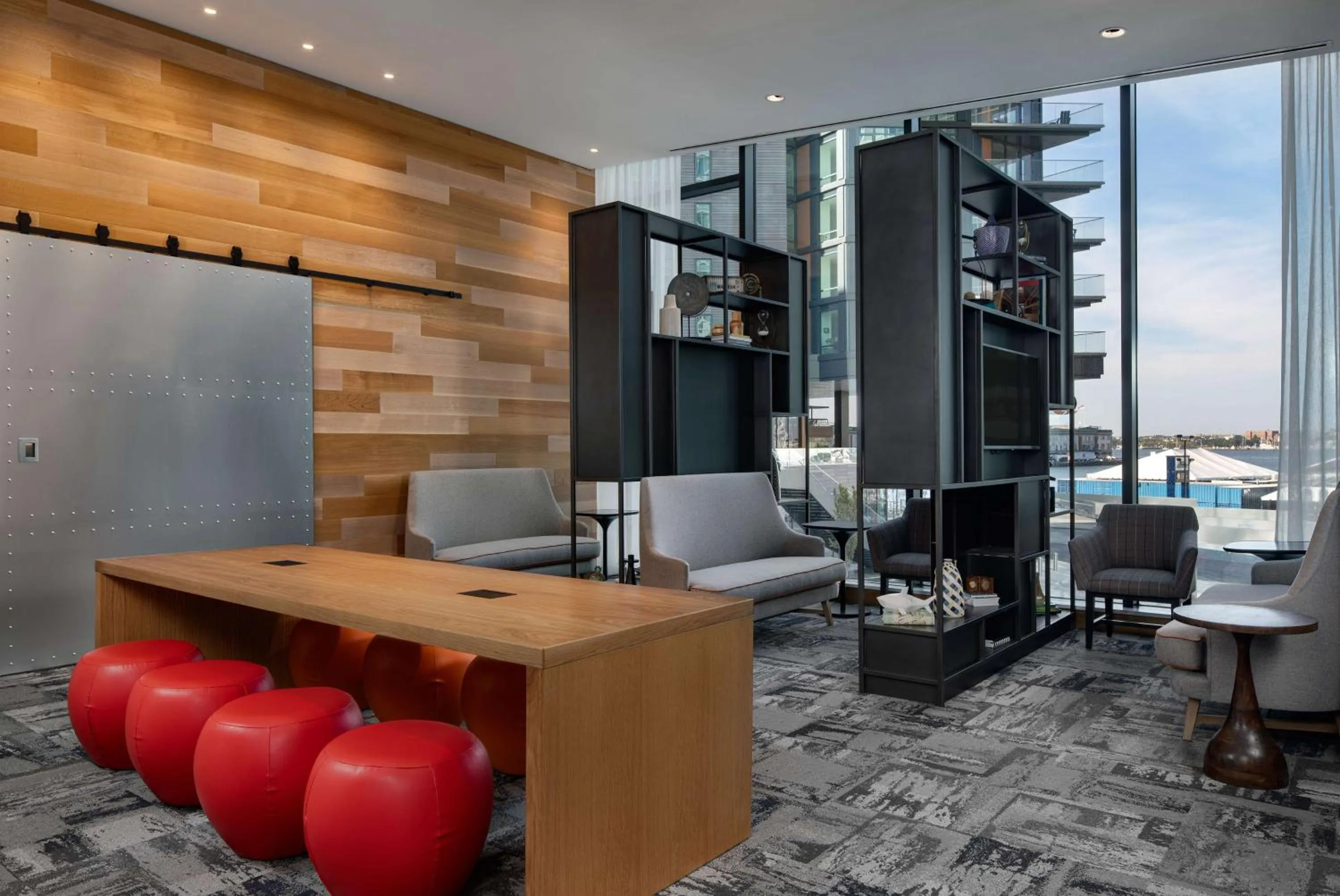 Lobby or reception in Hyatt Place Boston/Seaport District