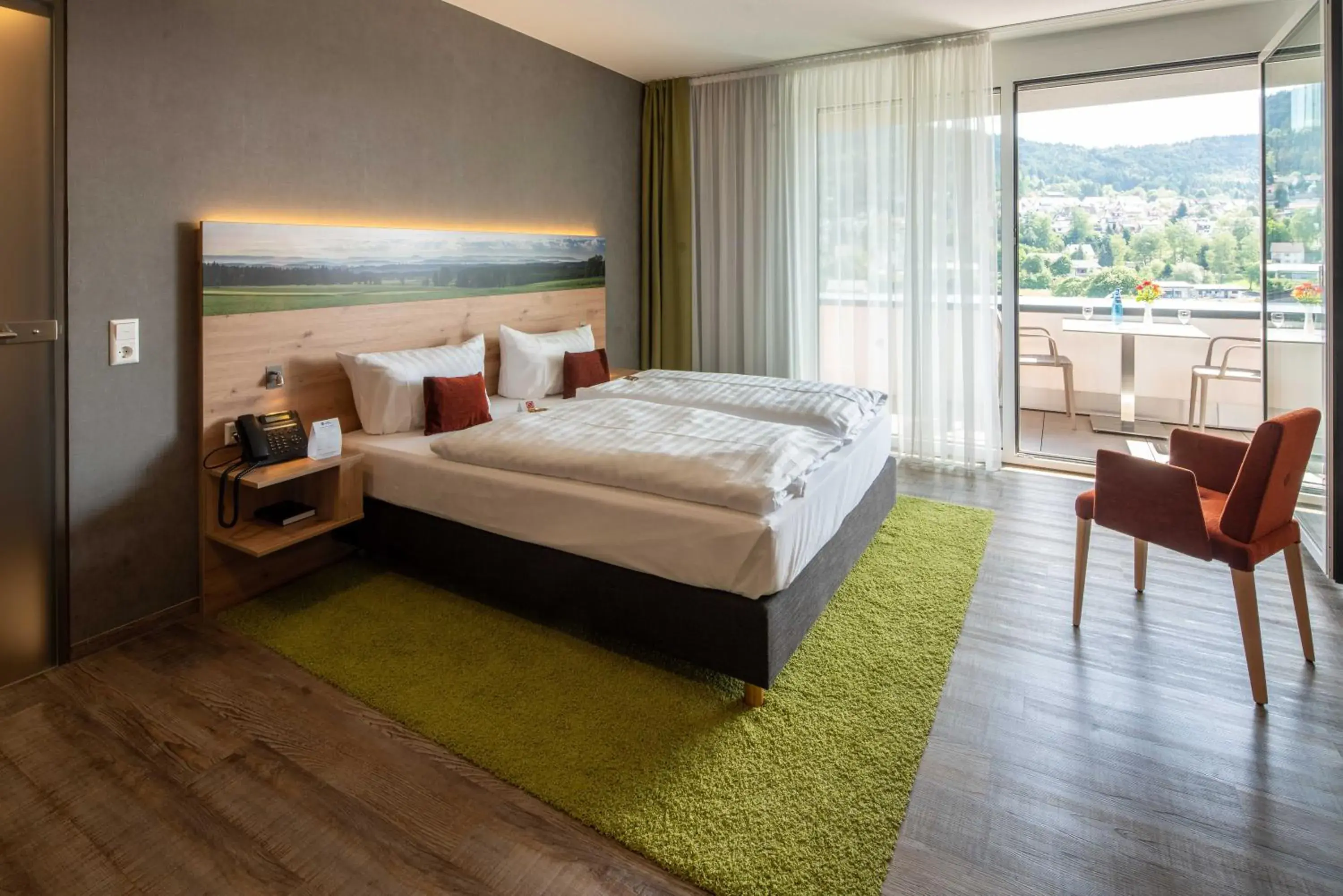 Executive Queen Room with Balcony - single occupancy in Hotel Schlossberg Wehingen Executive Queen Room with Balcony - single occupancy in Hotel Schlossberg Wehingen