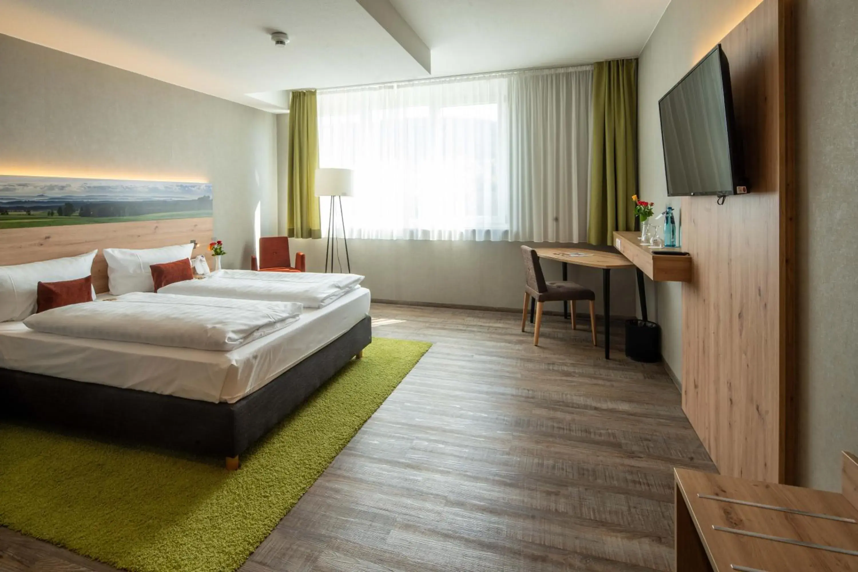 Deluxe Queen Room - single occupancy in Hotel Schlossberg Wehingen Deluxe Queen Room - single occupancy in Hotel Schlossberg Wehingen