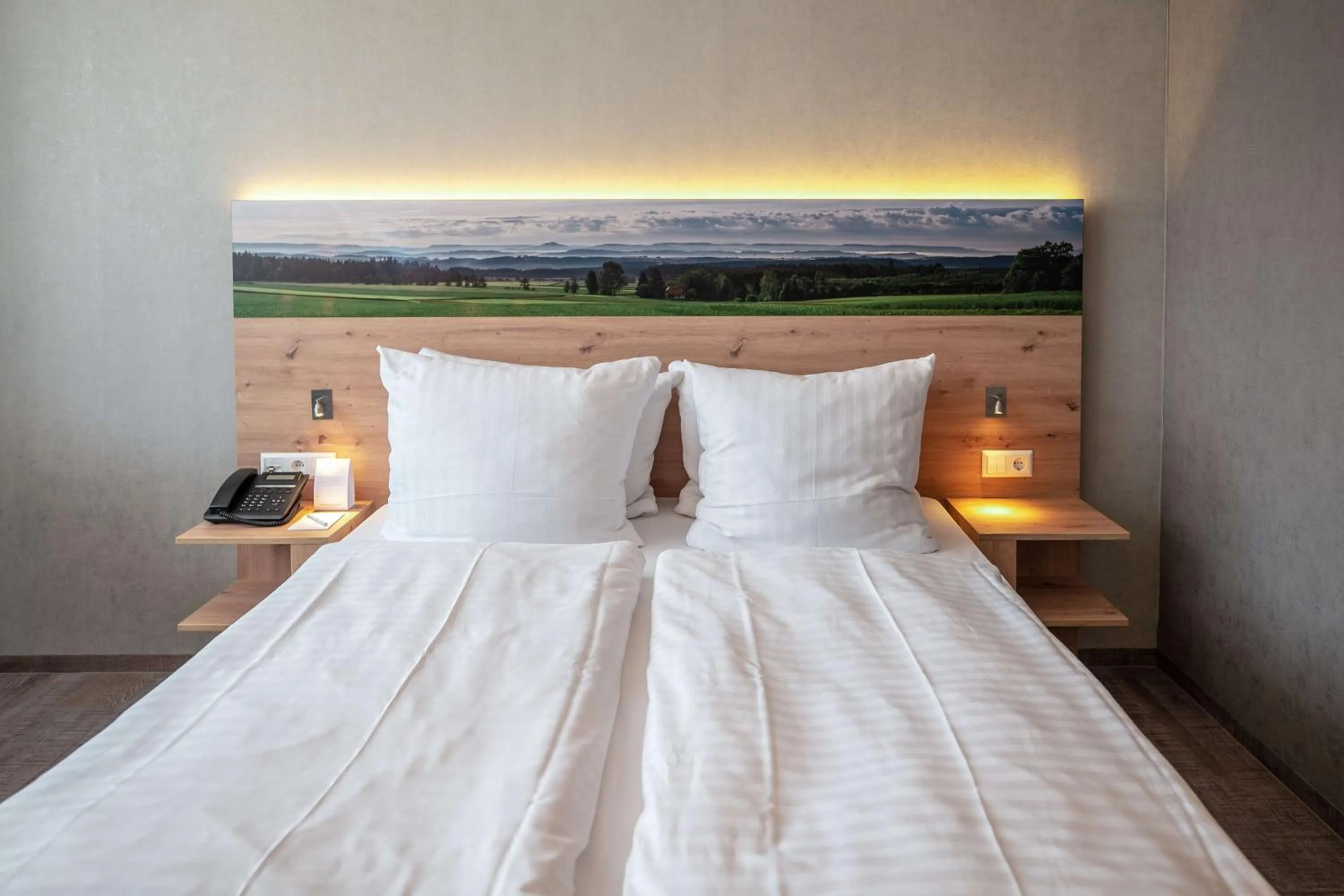 Bed in Hotel Schlossberg Wehingen