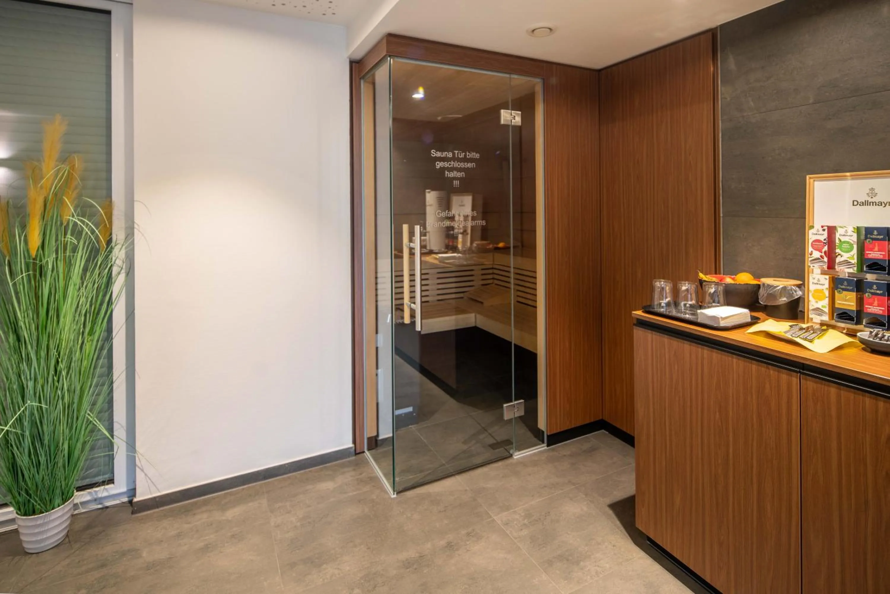 Sauna in Hotel Schlossberg Wehingen