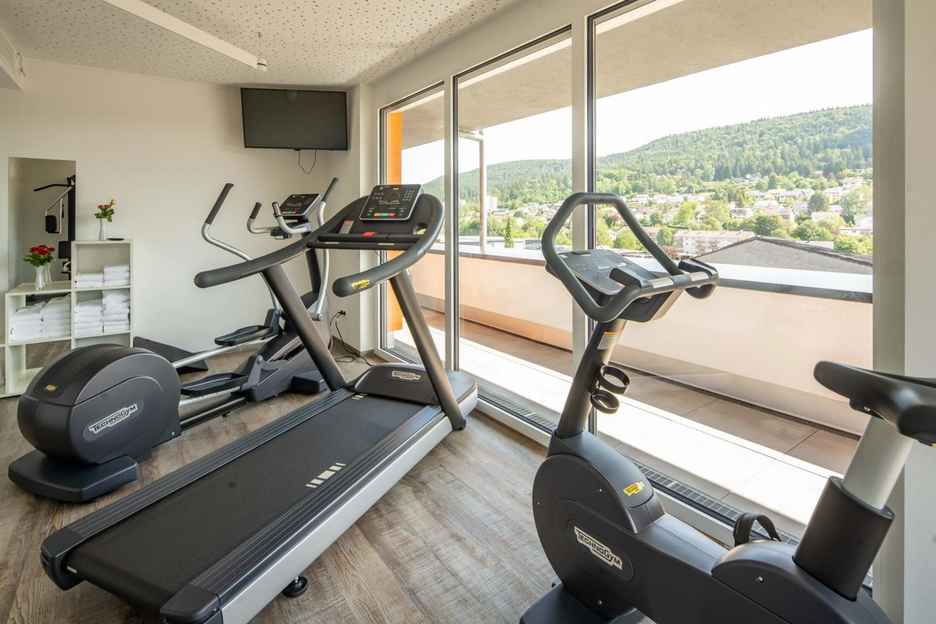 Fitness centre/facilities in Hotel Schlossberg Wehingen