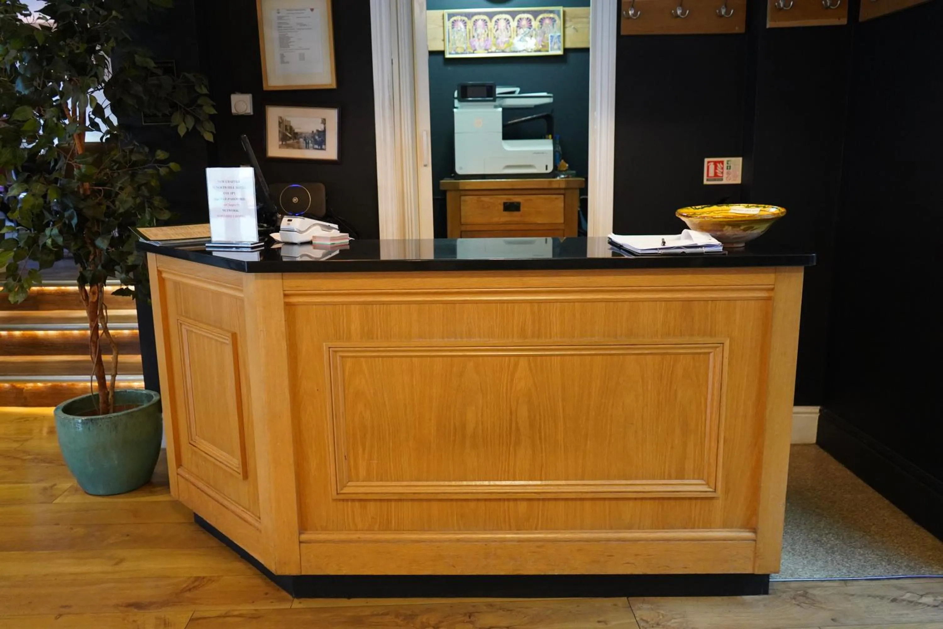 Lobby or reception in The North Hill Hotel