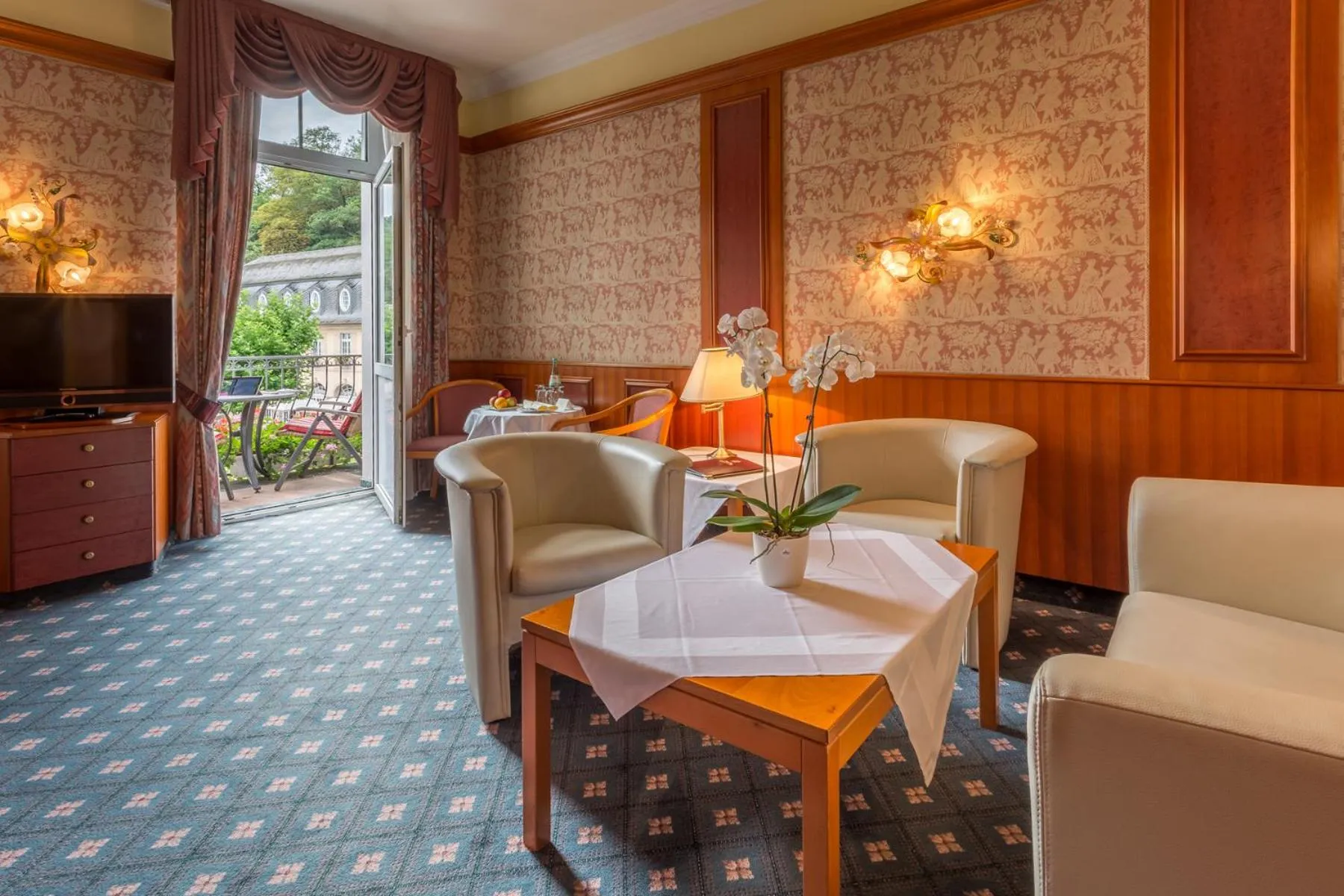 Living room in Hotel Fürstenhof Bad Bertrich