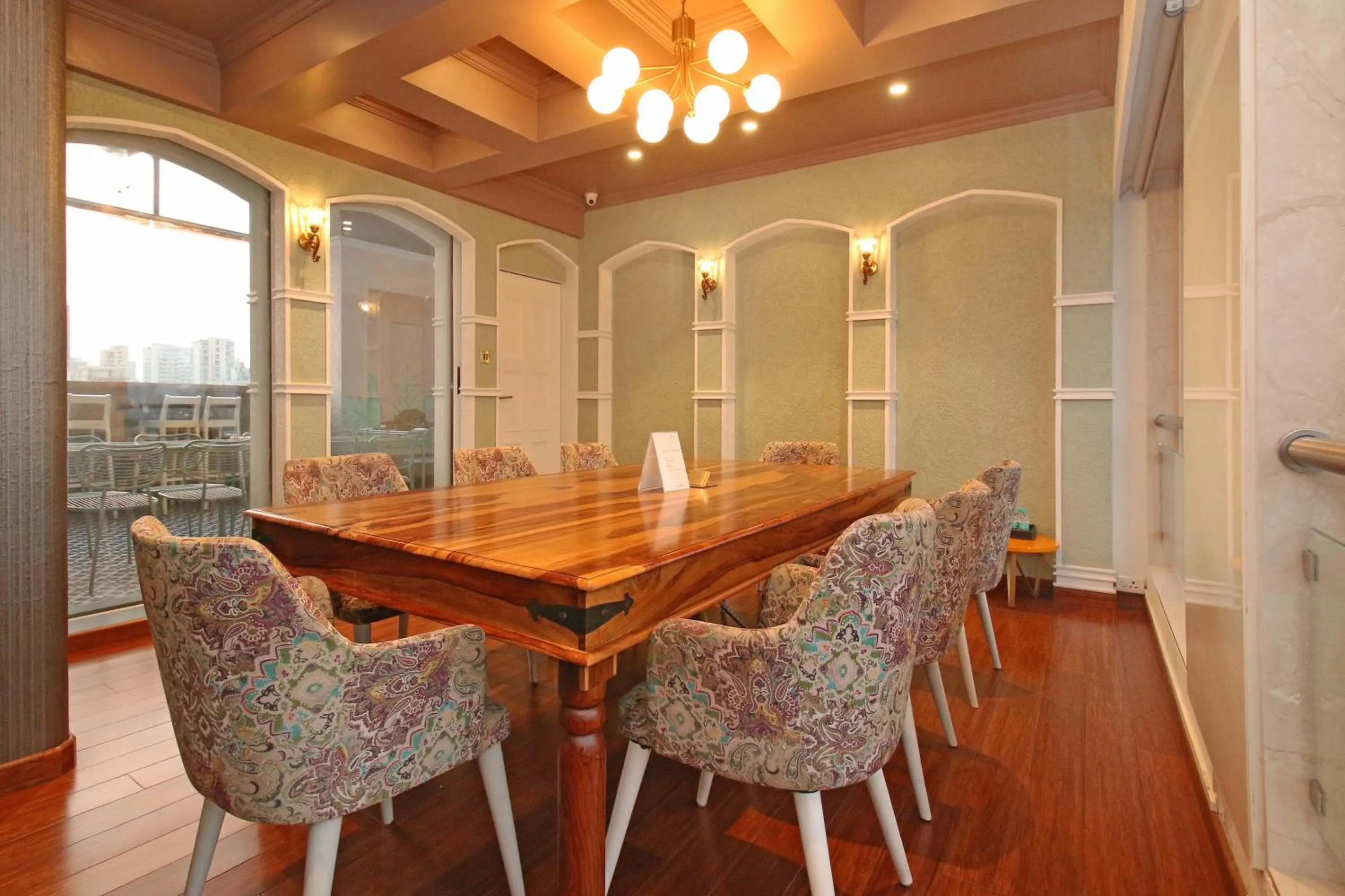 Meeting/conference room in Theory9 Premium Service Apartments Bandra