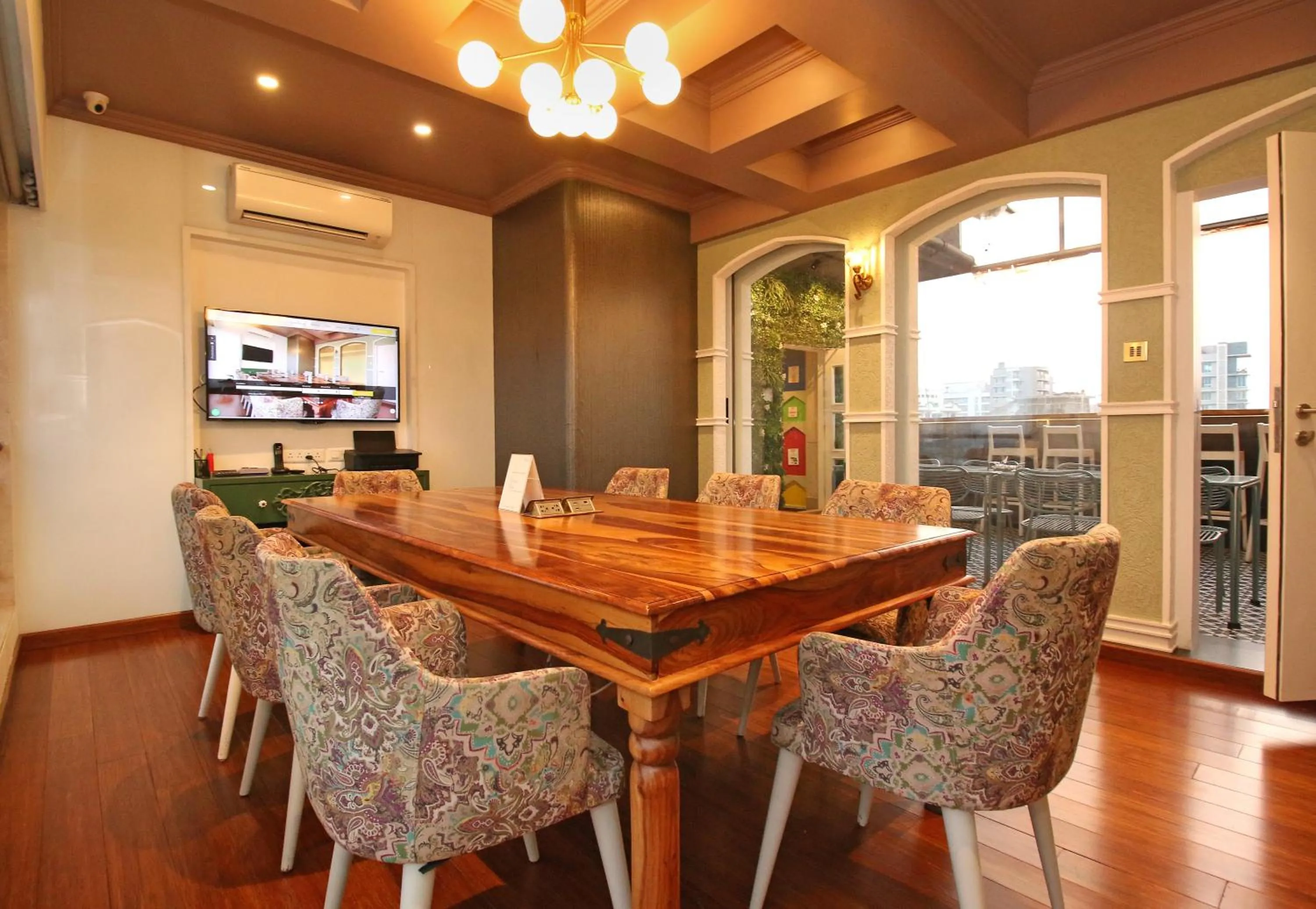 Meeting/conference room in Theory9 Premium Service Apartments Bandra