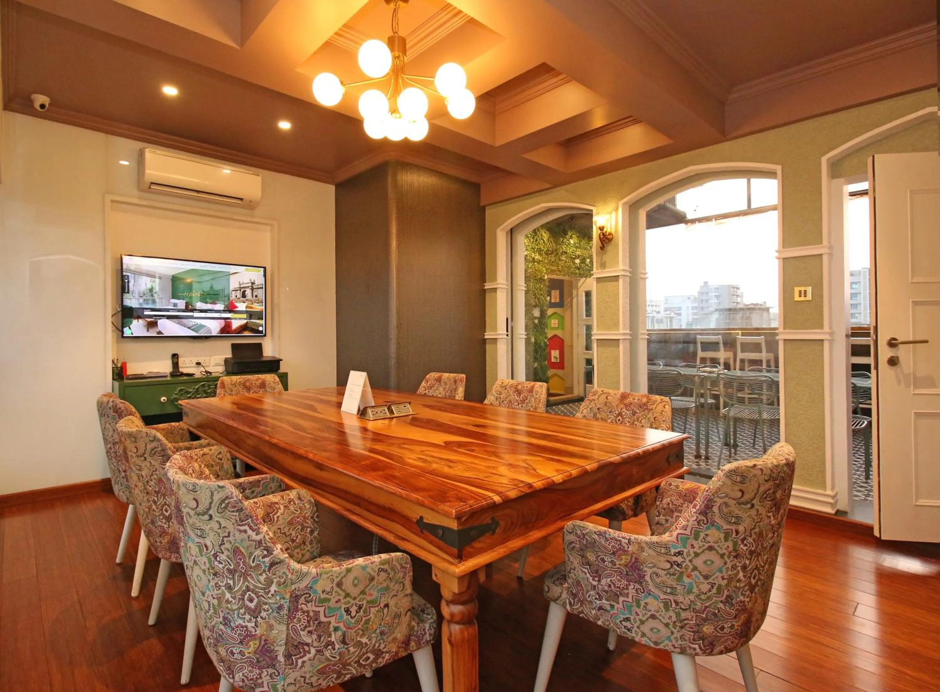 Meeting/conference room in Theory9 Premium Service Apartments Bandra