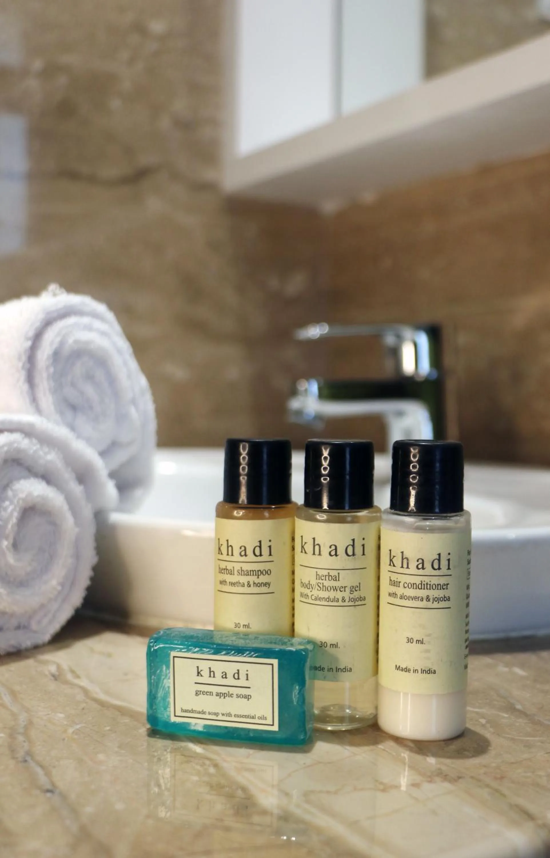 Bathroom in Theory9 Premium Service Apartments Bandra