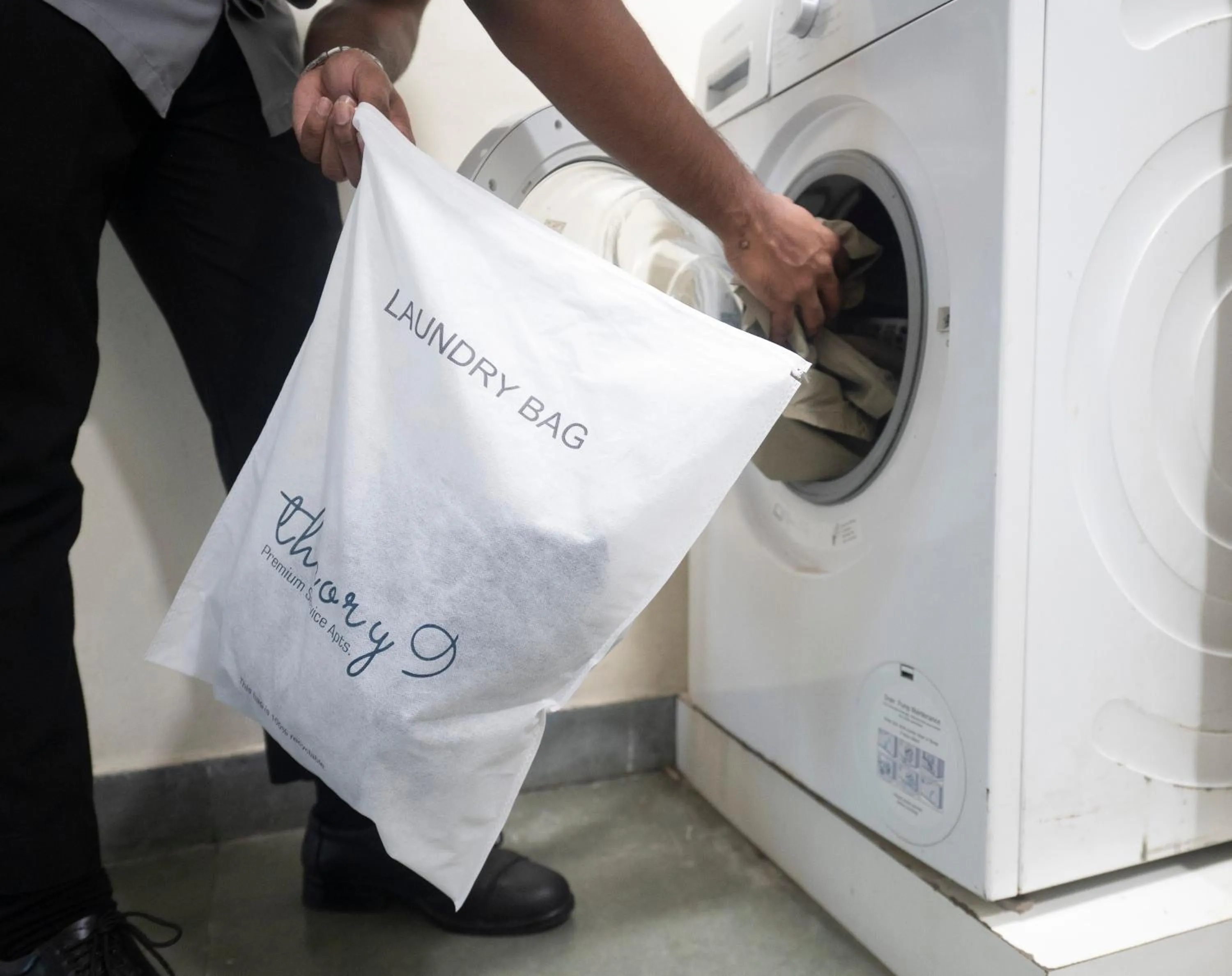 washing machine in Theory9 Premium Service Apartments Bandra