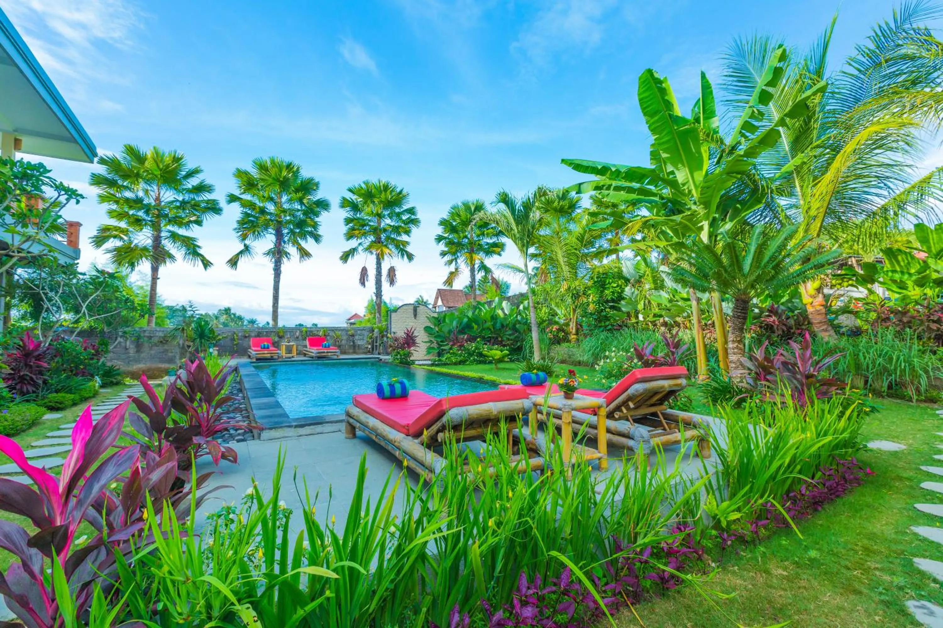Swimming pool in Tantra House Ubud