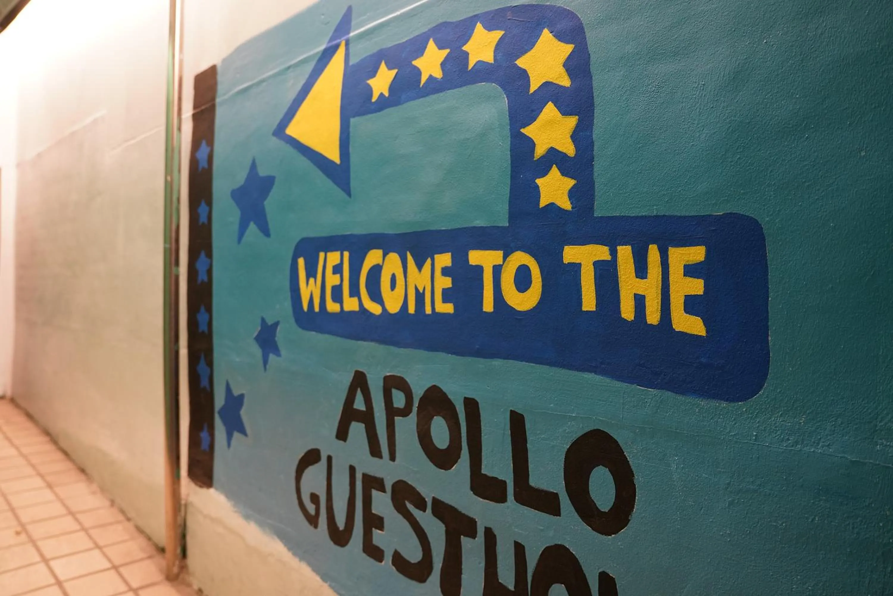 Facade/entrance in Apollo Guesthouse