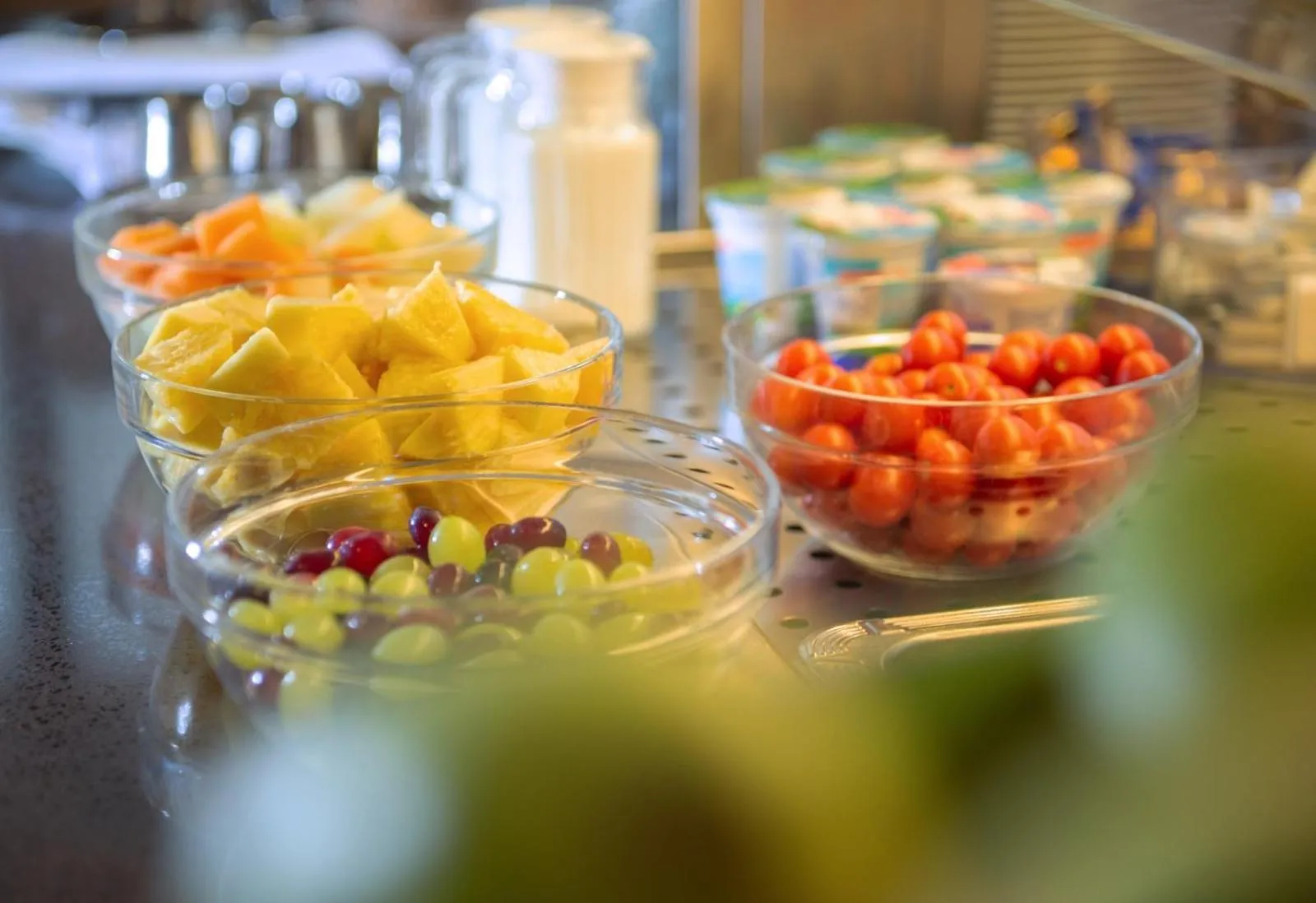 Food and drinks in Dappers Wellness Hotel