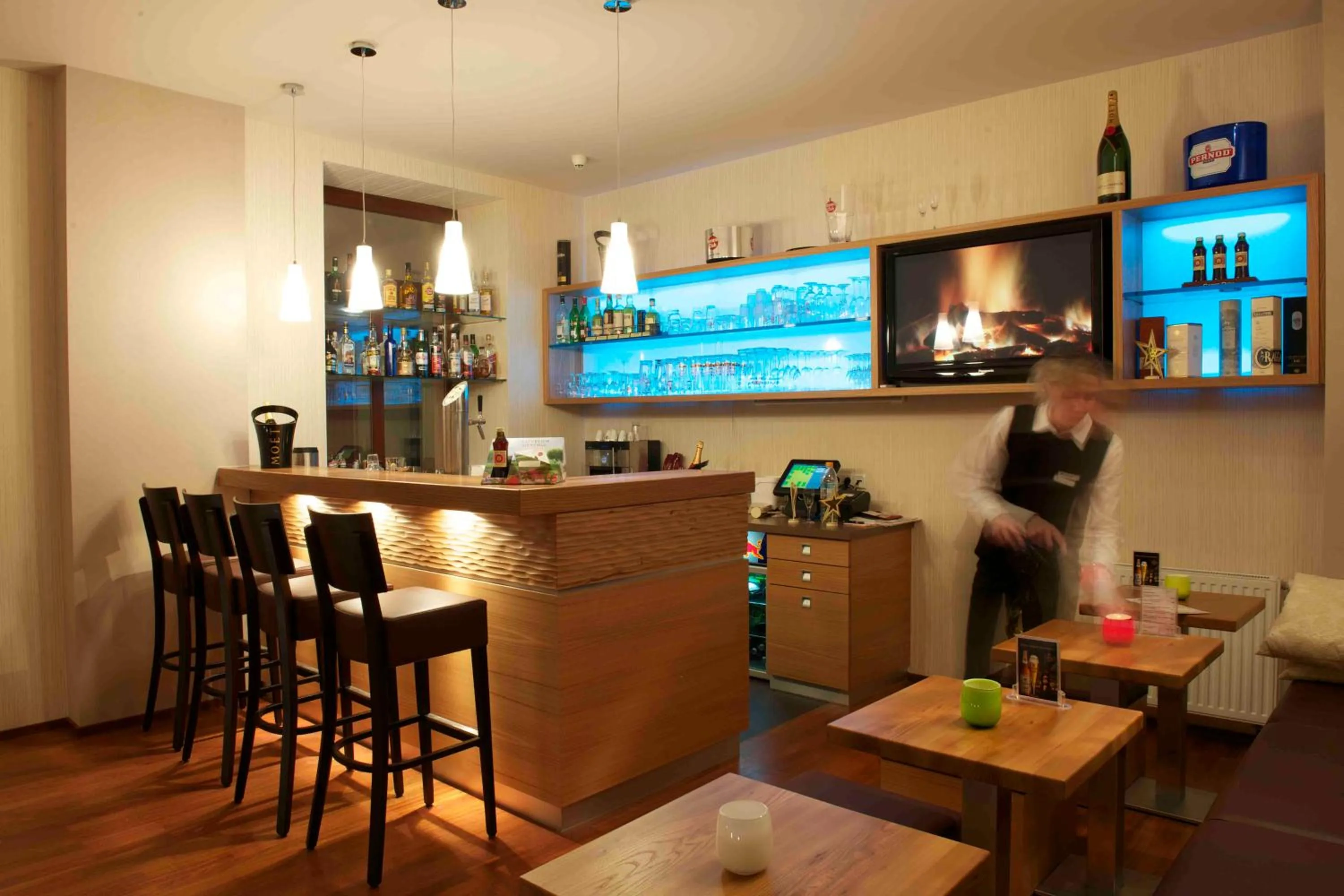 Lounge or bar in Dappers Wellness Hotel