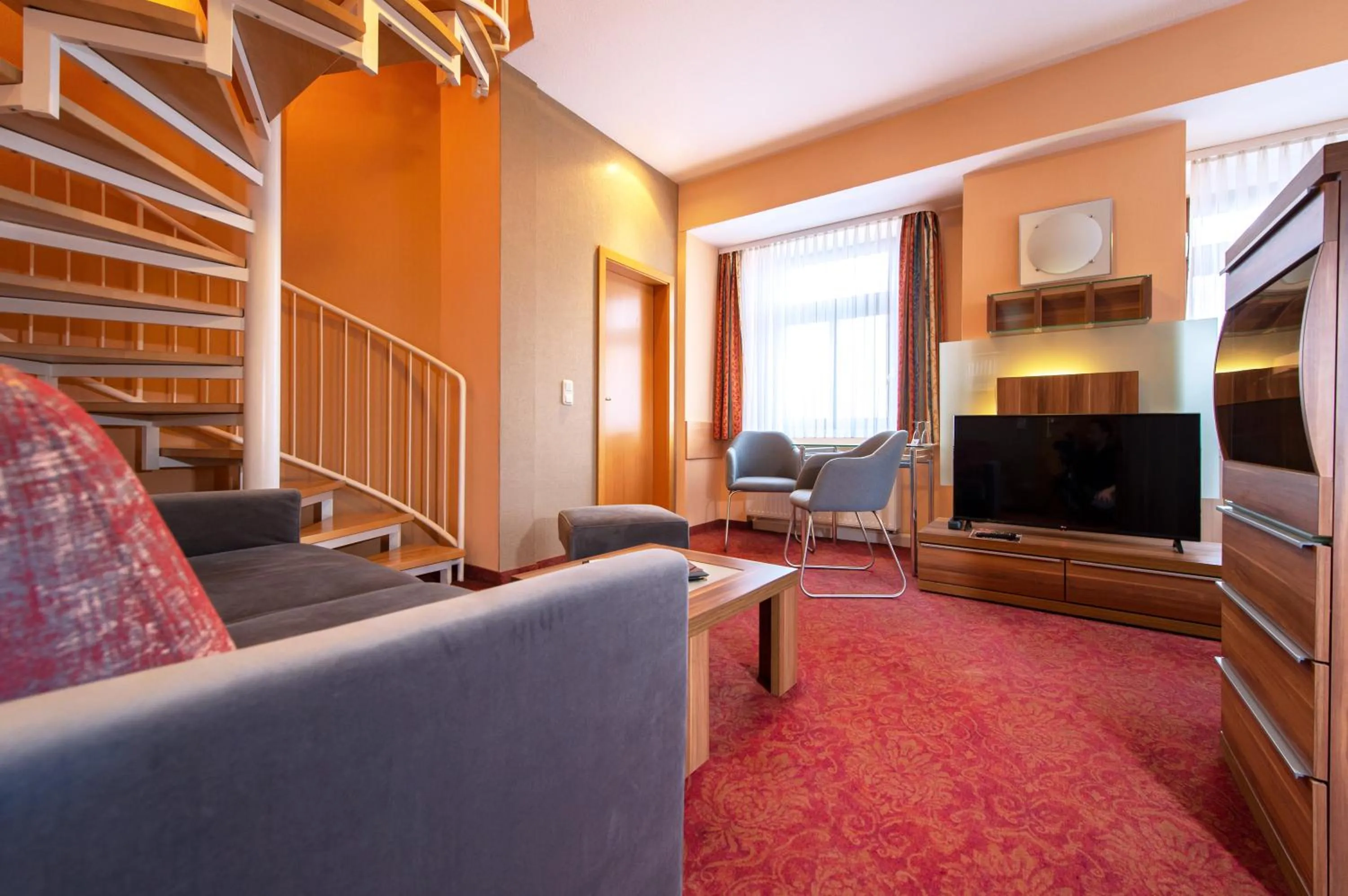 Living room in Dappers Wellness Hotel