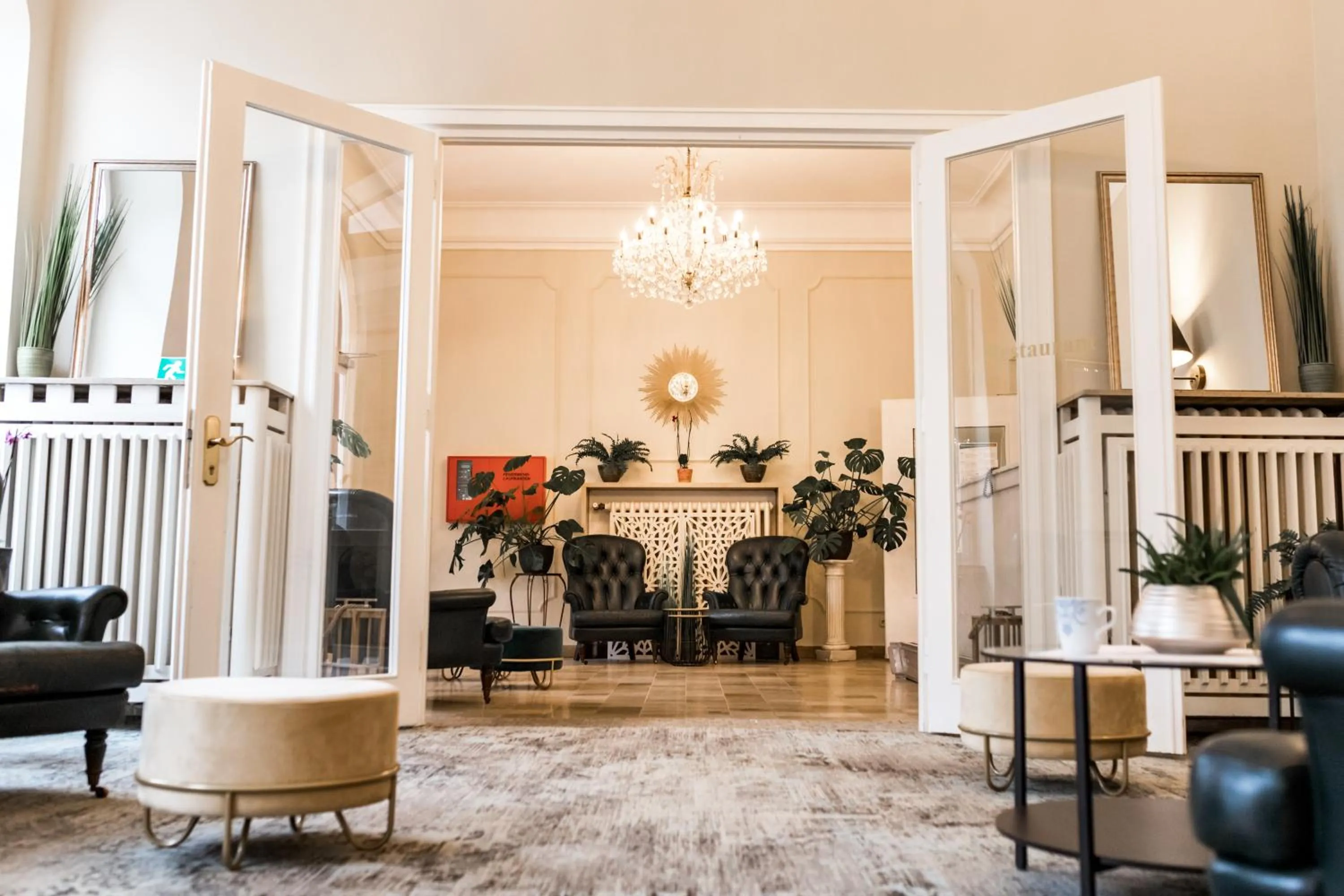 Lobby or reception in Kurhotel Quellenhof