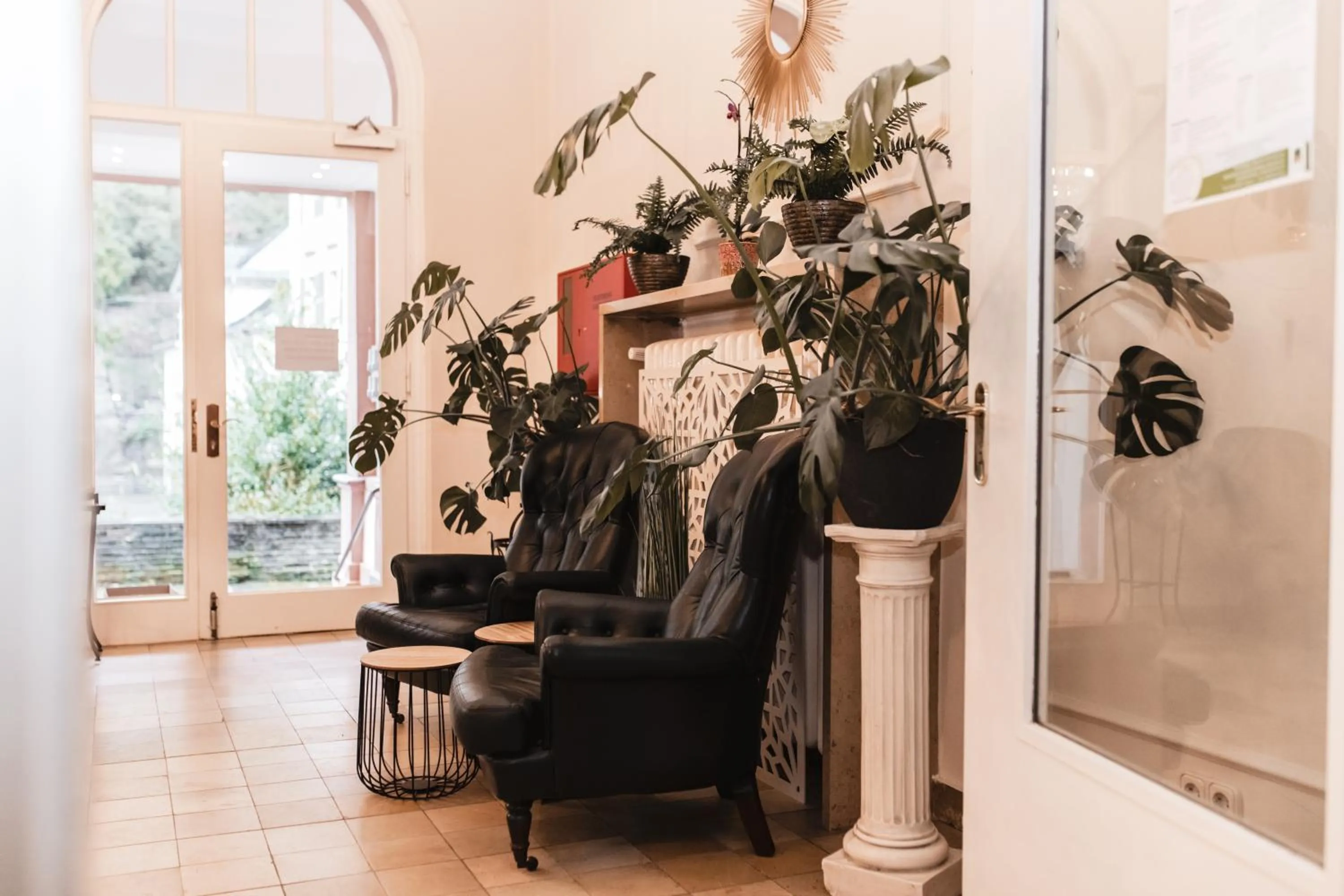 Lobby or reception in Kurhotel Quellenhof