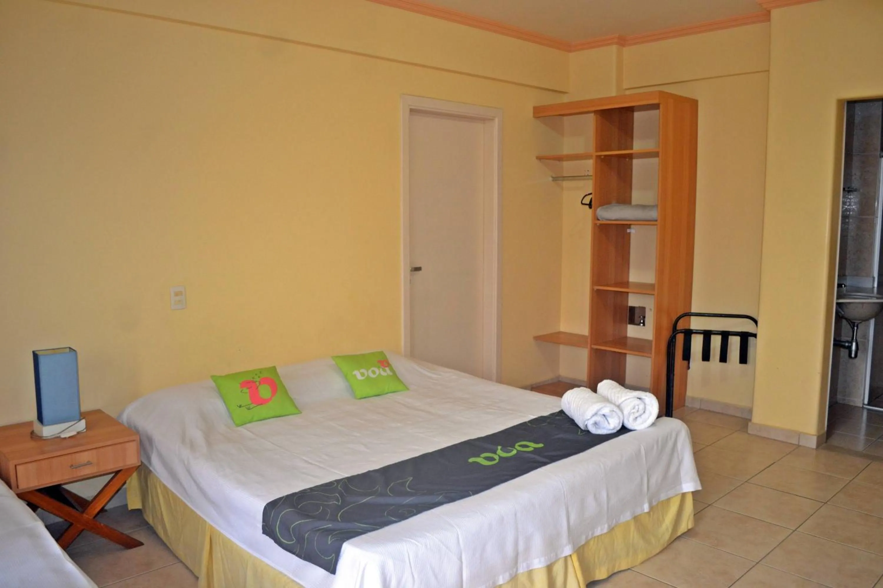 Bed in Hotel Canto do Atlântico