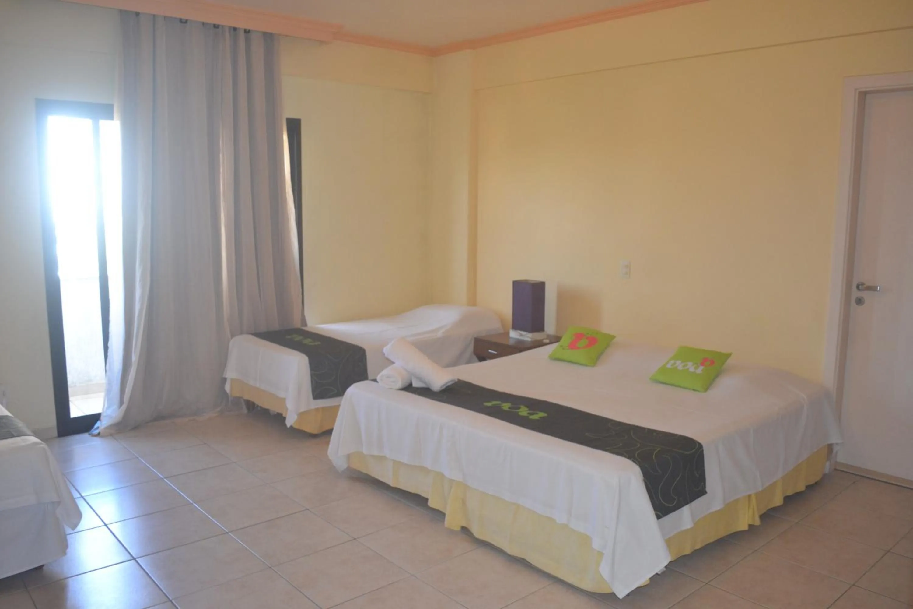 Bed in Hotel Canto do Atlântico