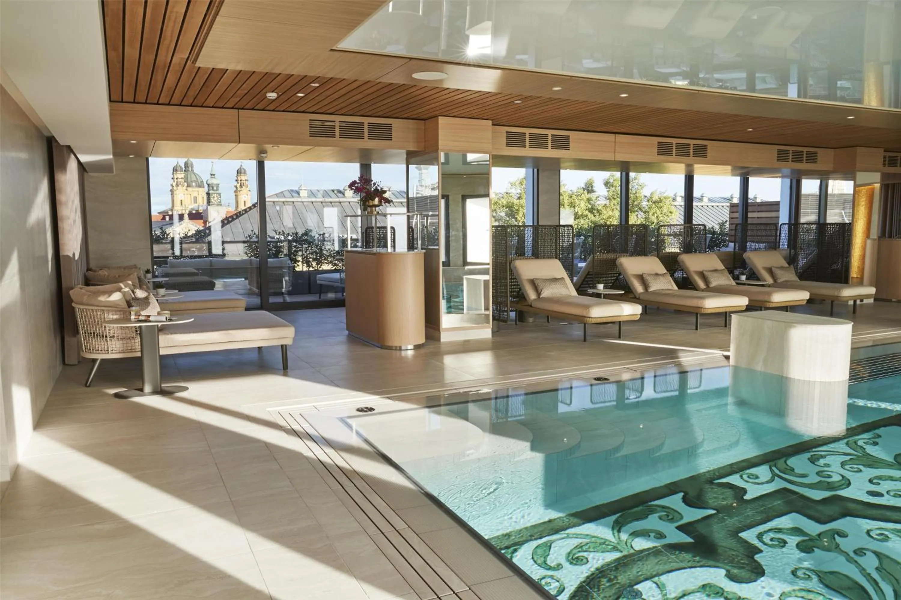 Spa and wellness centre/facilities in Vier Jahreszeiten Kempinski München