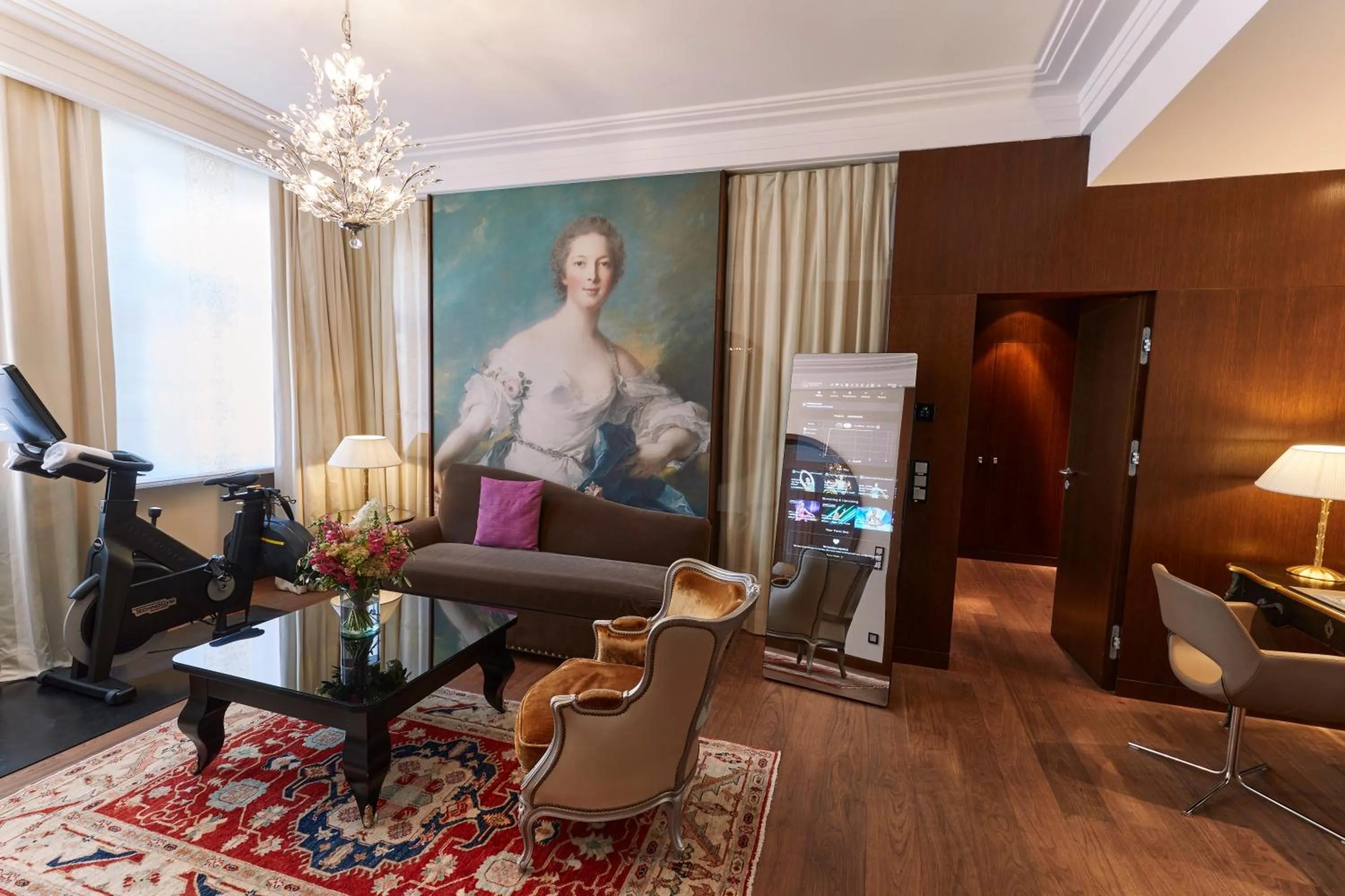 Living room in Vier Jahreszeiten Kempinski München