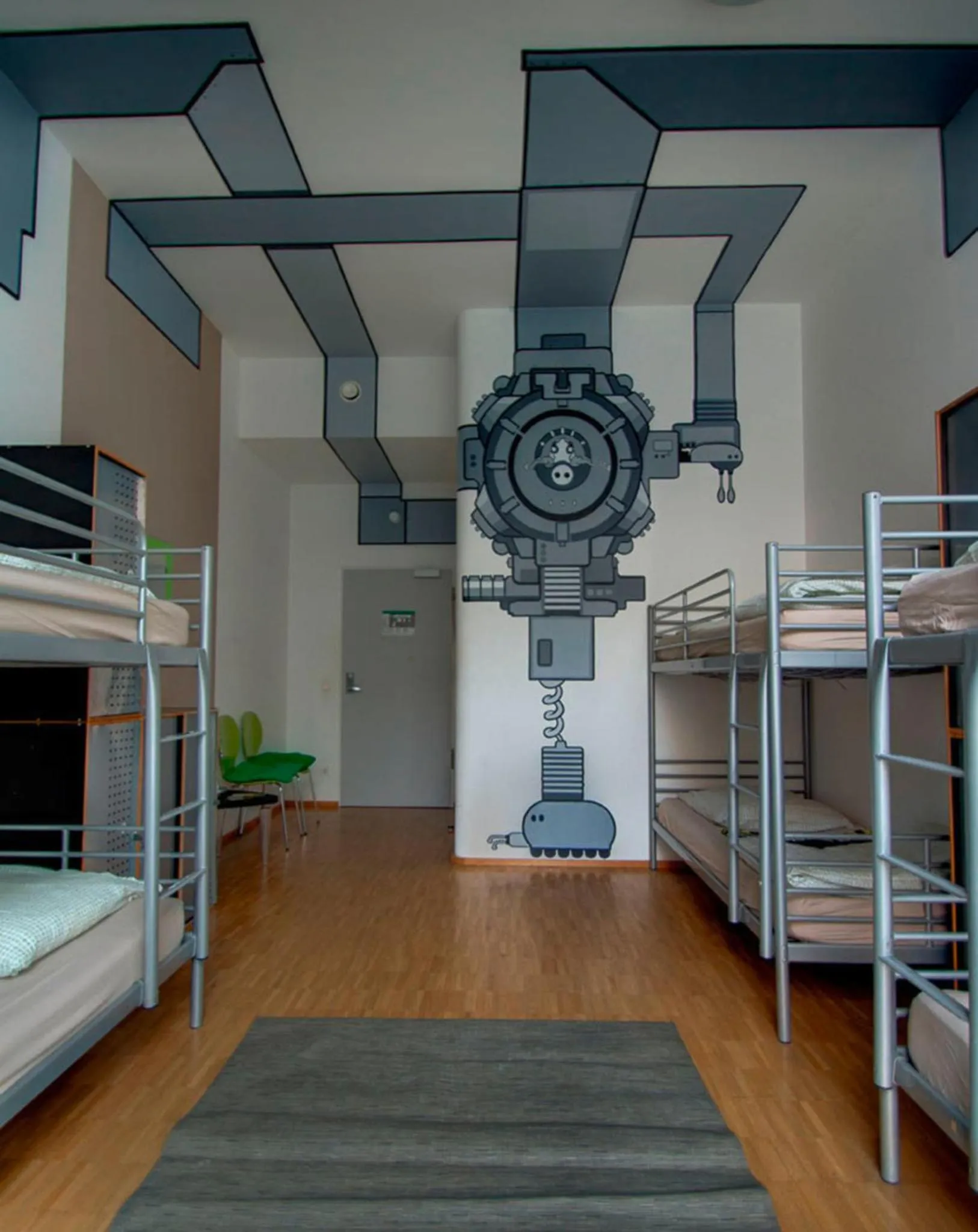 Photo of the whole room, Bed in Heart of Gold Hostel Berlin