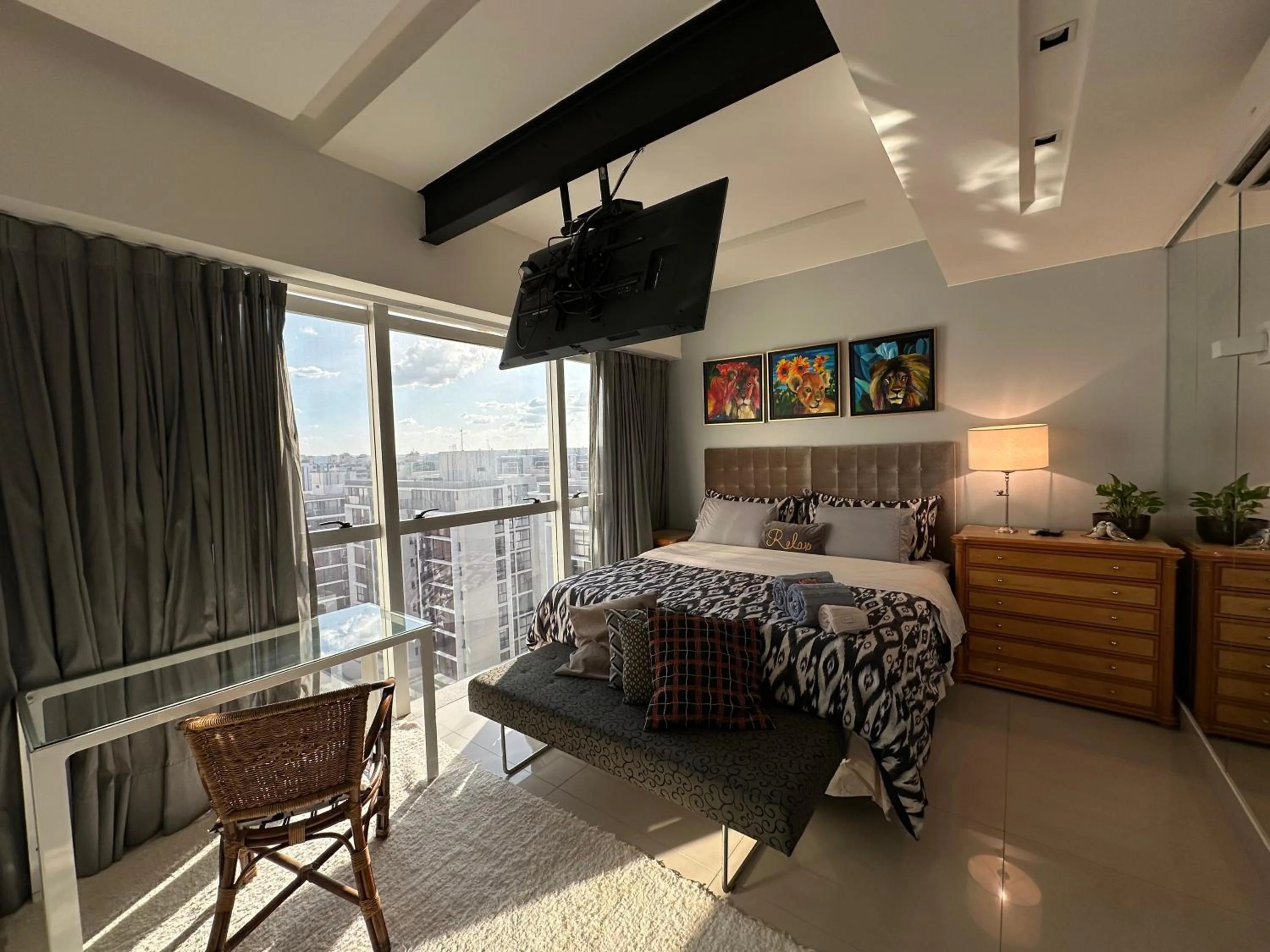 Bed in VISTA PARK SUL COBERTURA DUPLEX