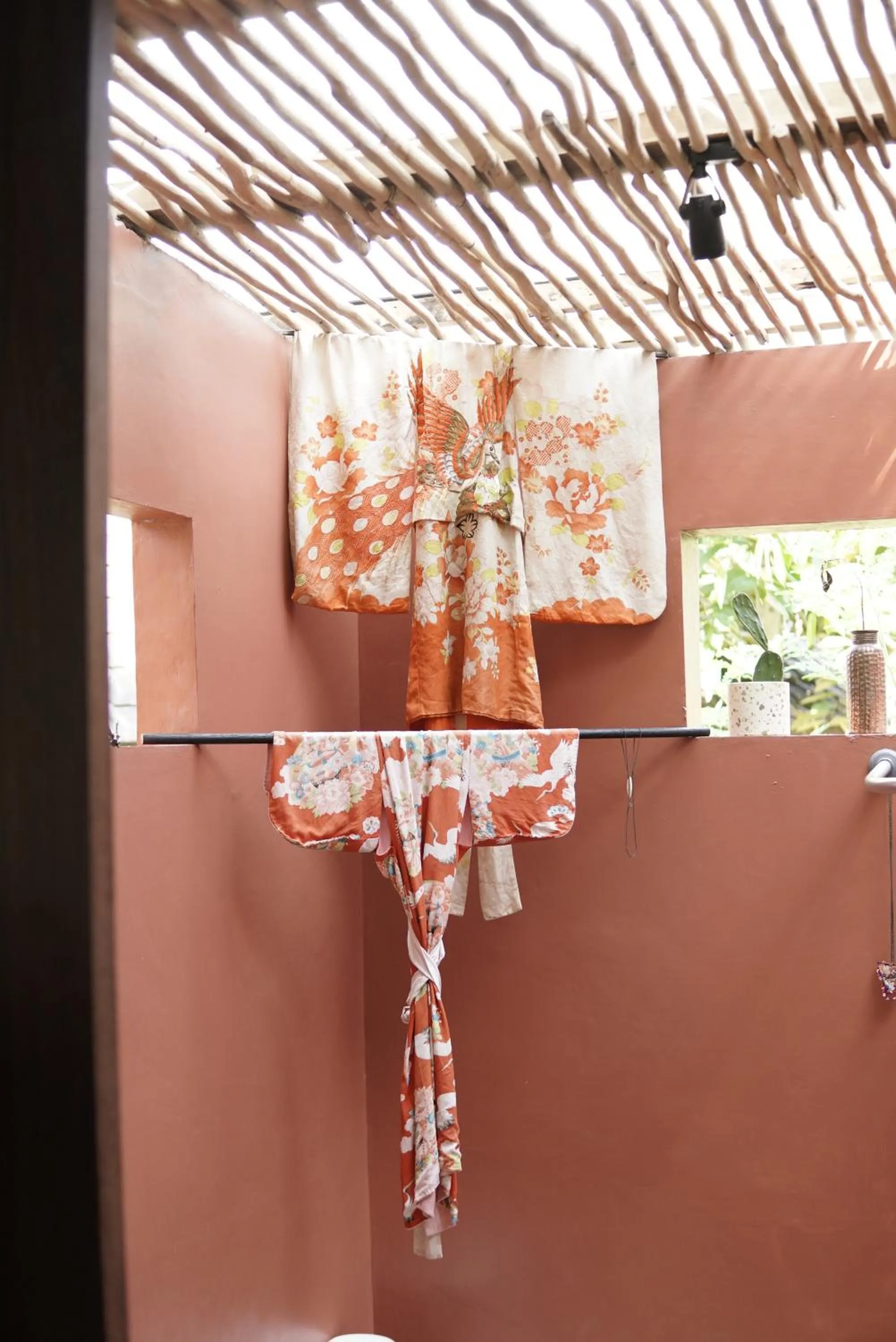 Bathroom in Ubuntu Bali Eco Yoga Retreat - CANGGU