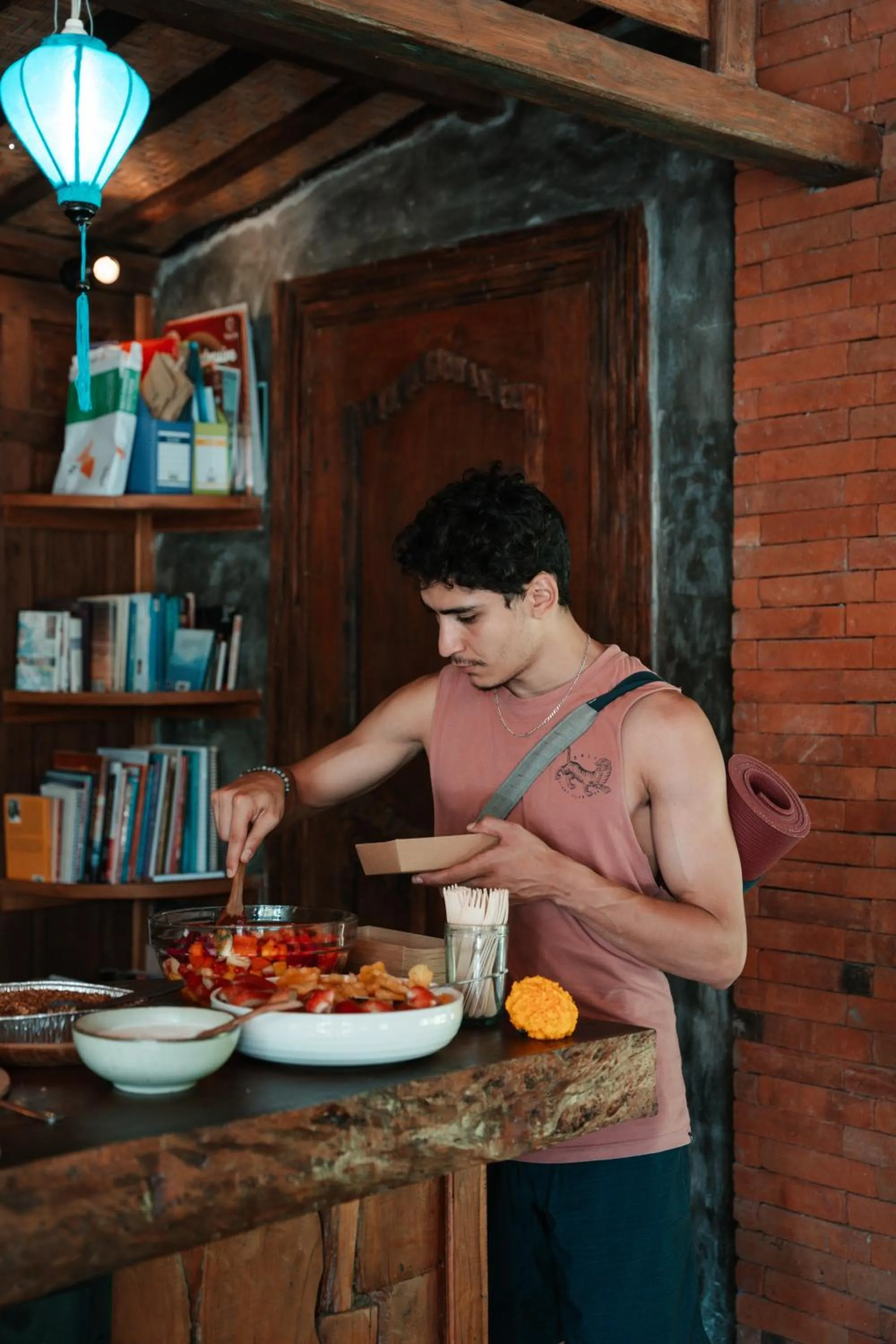 Restaurant/places to eat in Ubuntu Bali Eco Yoga Retreat - CANGGU