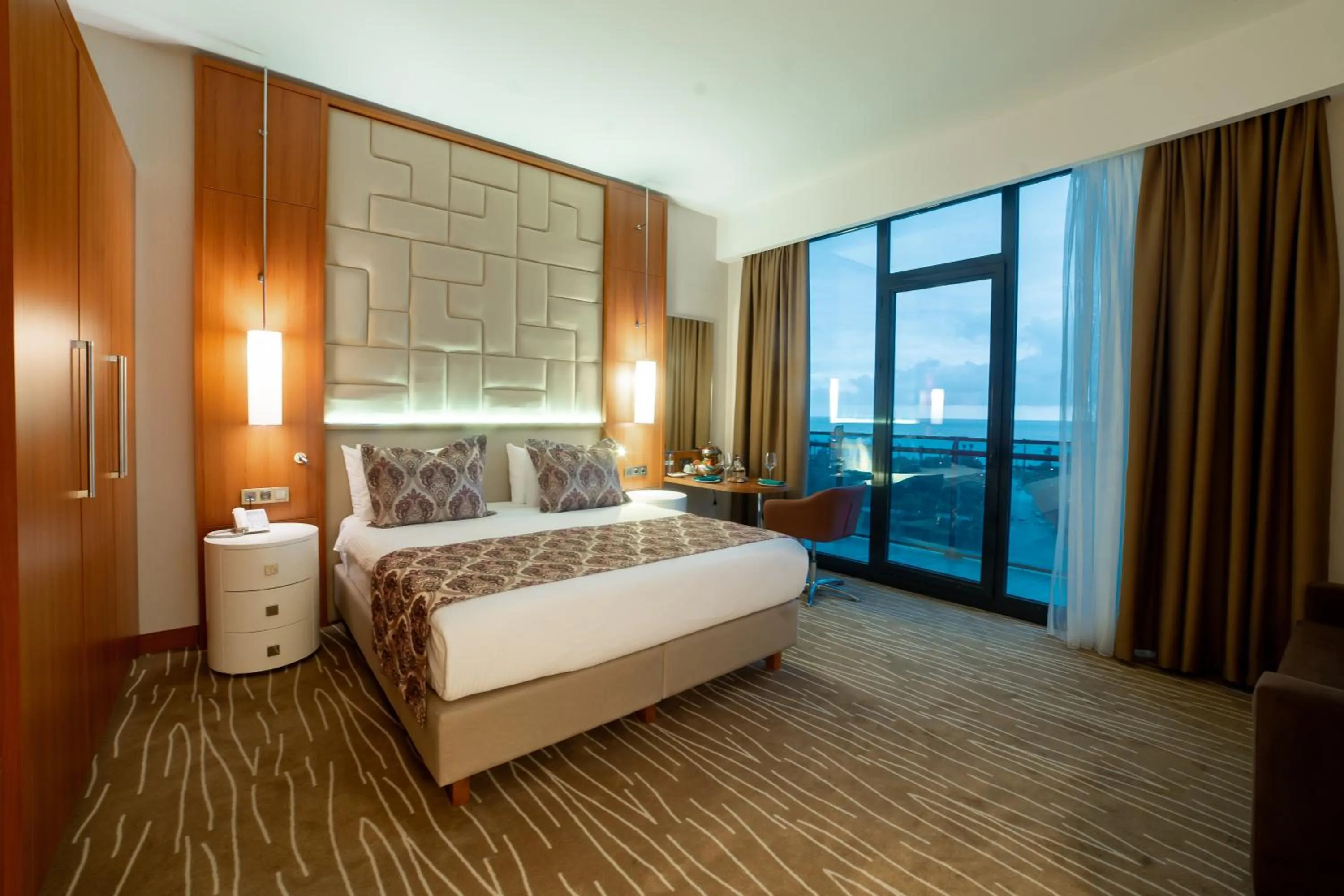 Bedroom, Bed in Grand Bellagio Batumi Convention & Casino Hotel