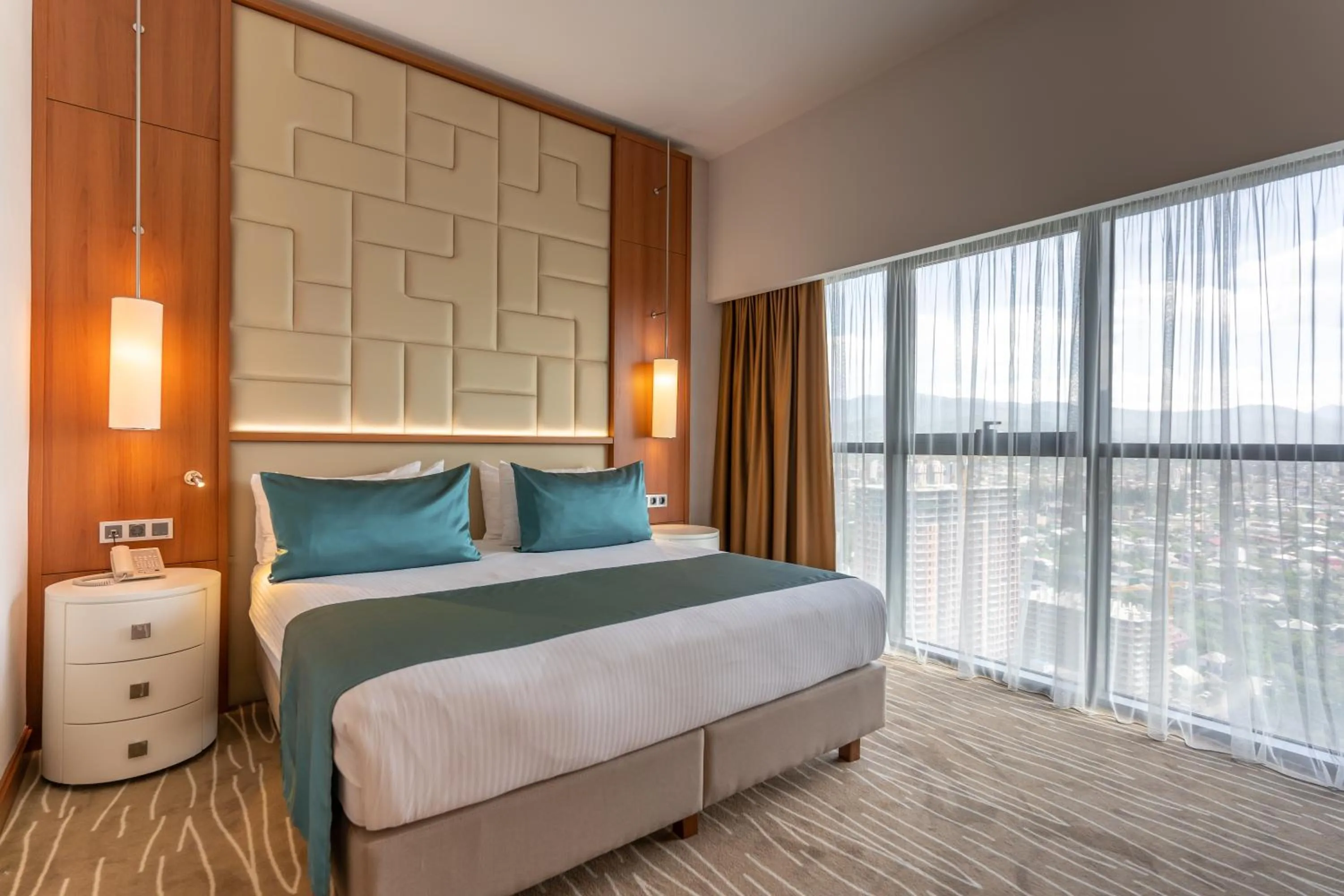 Bedroom, Bed in Grand Bellagio Batumi Convention & Casino Hotel